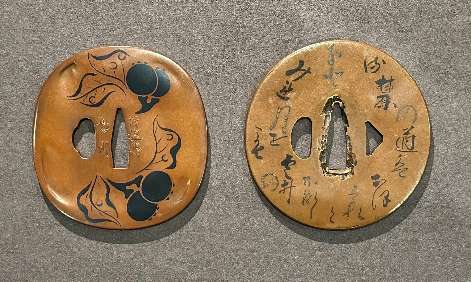 新しい素銅鐔は経年で味わいが増して面白い｜刀箱師の日本刀ブログ