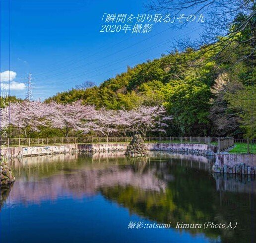 2020年度の撮影した画像を纏めています。表紙の画像は北九州市にある河内貯水池（亜字池）の桜並木です。