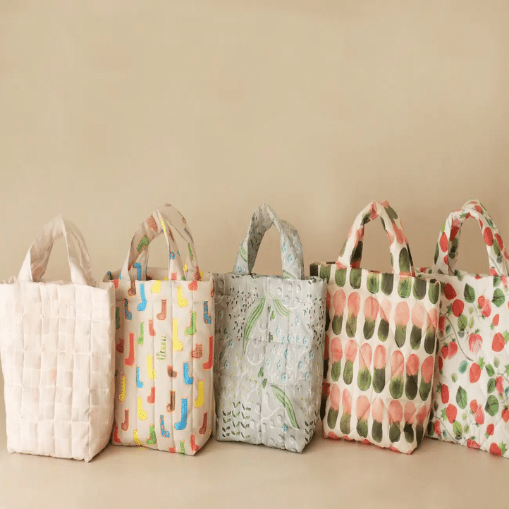 ハンドメイド情報】nunocoto fabric キルティングトートバッグ(柄が ハンドメイド情報】nunocoto fabric キルティングトートバッグ(柄が