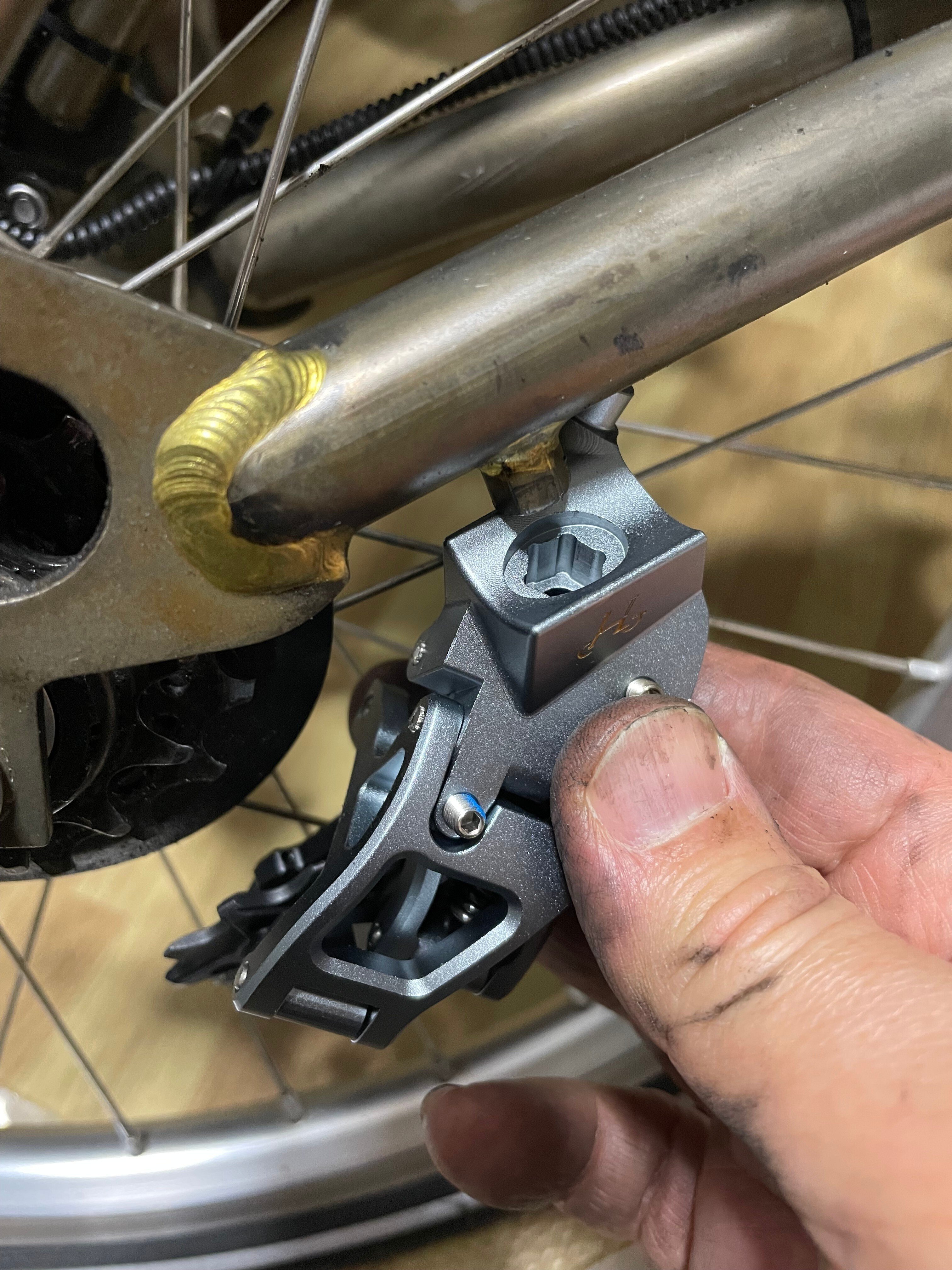 Brompton 2s を 5s にカスタム(外装2速を5速化)|nono Brompton 2s を 5s にカスタム(外装2速を5速化)|nono