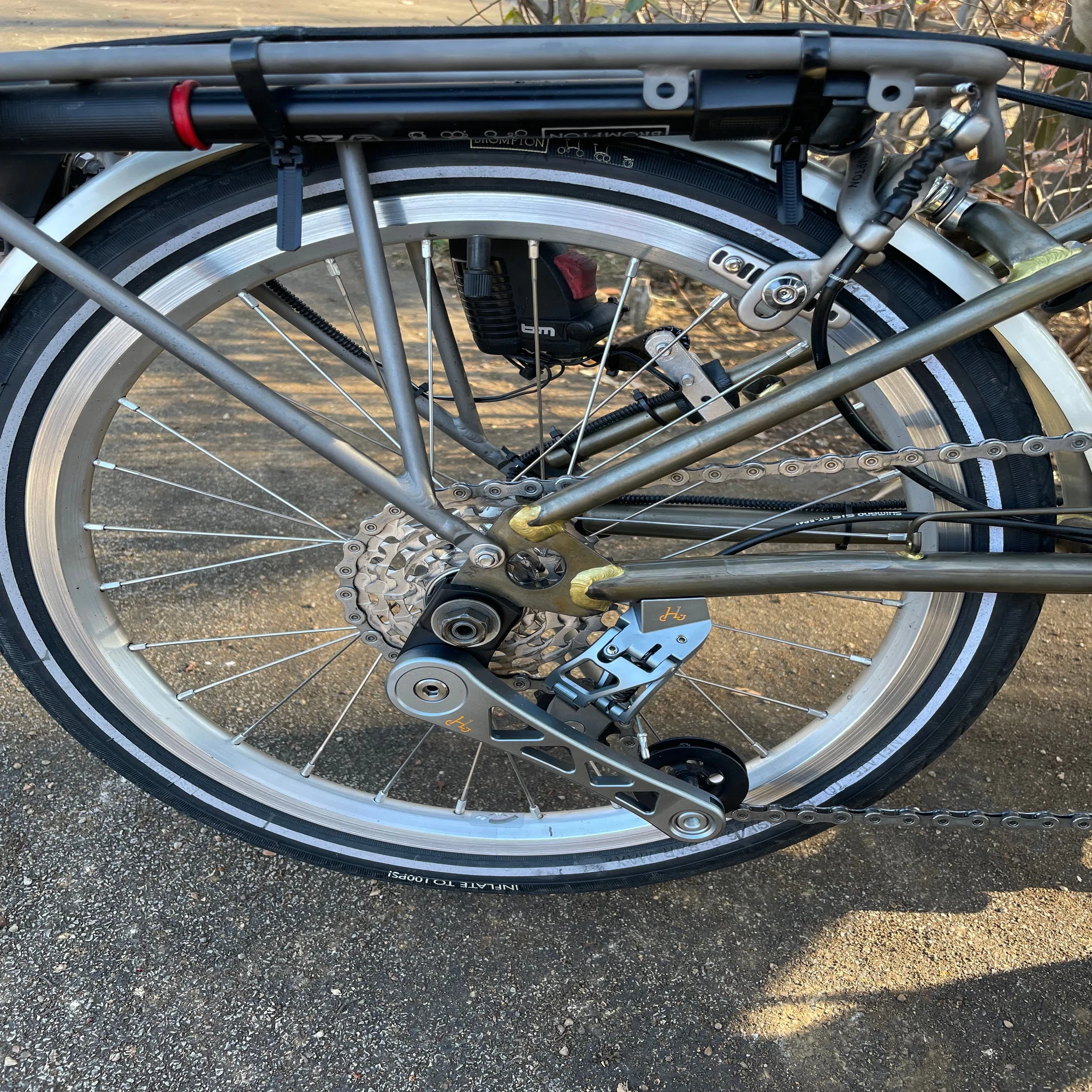 Brompton 2s を 5s にカスタム（外装2速を5速化）｜nono
