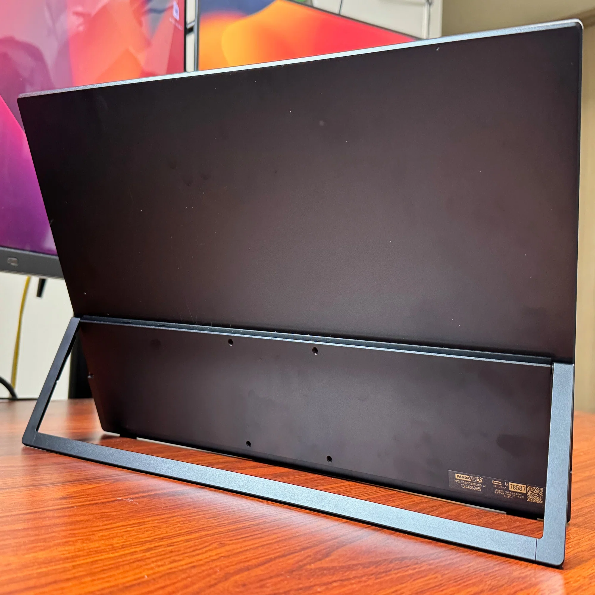 2023年に買って良かった機材 モバイルモニター UPERFECT 18.5インチの 