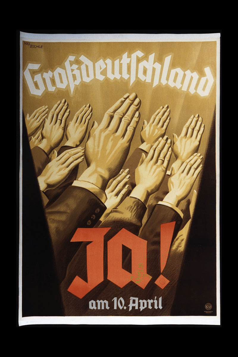 ナチスドイツが使ったプロパガンダ・ポスターの画像