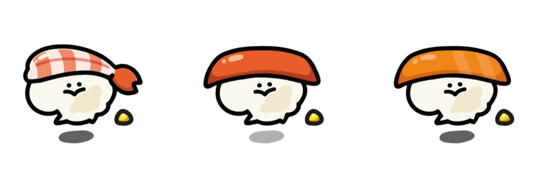 寿司キャラクター画像