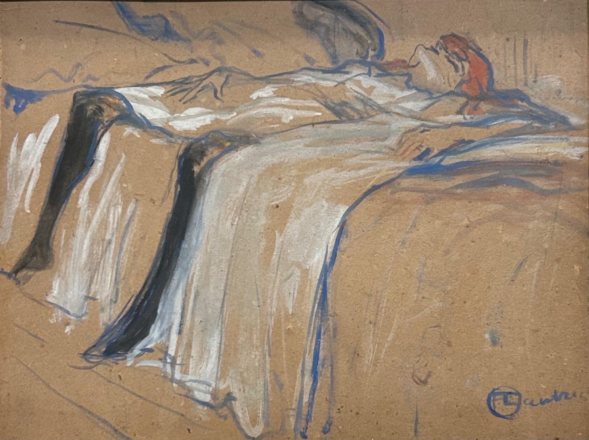 子供のためのオルセー美術館(77)ロートレック・瞬間で描いた絵