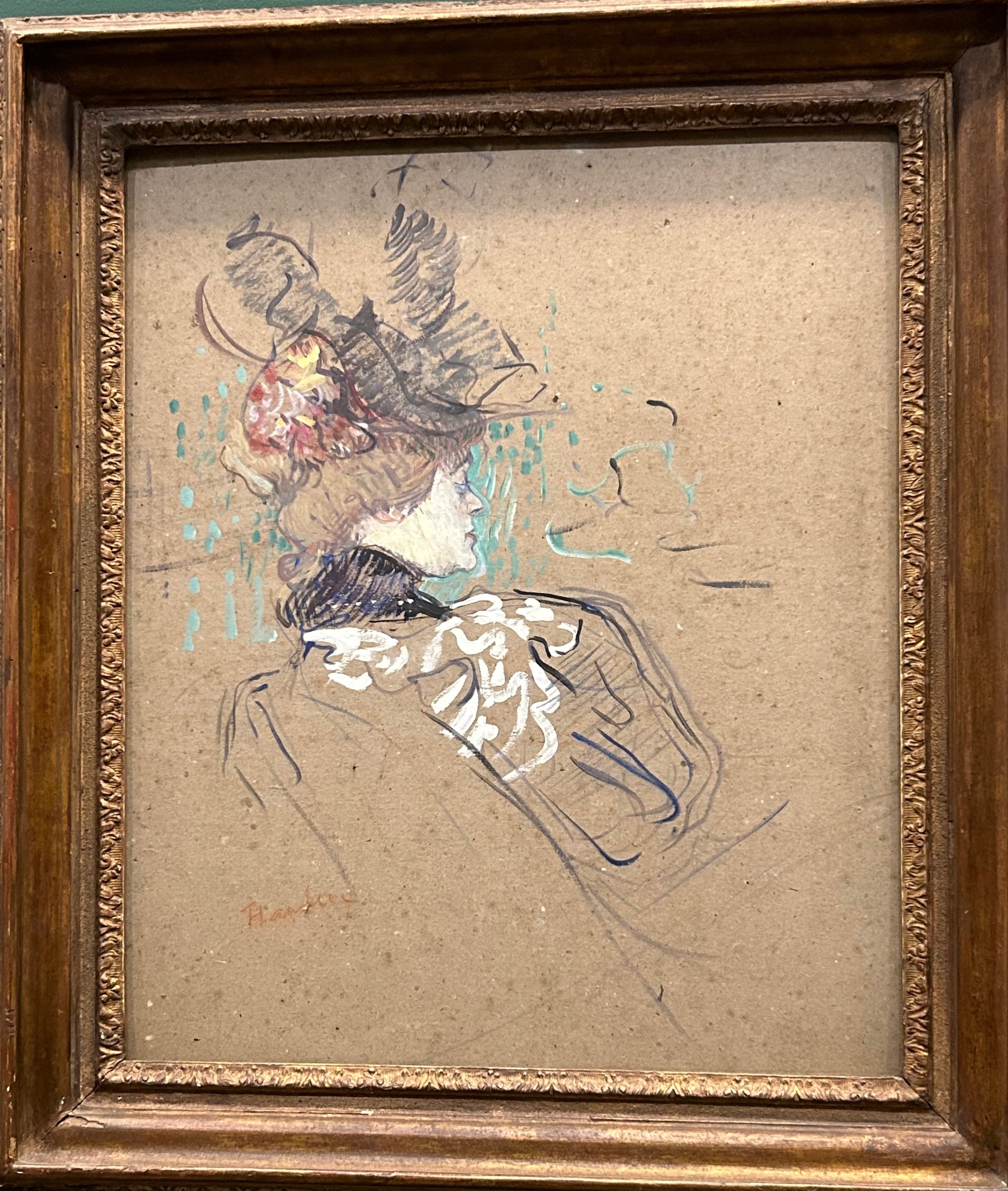 子供のためのオルセー美術館(77)ロートレック・瞬間で描いた絵