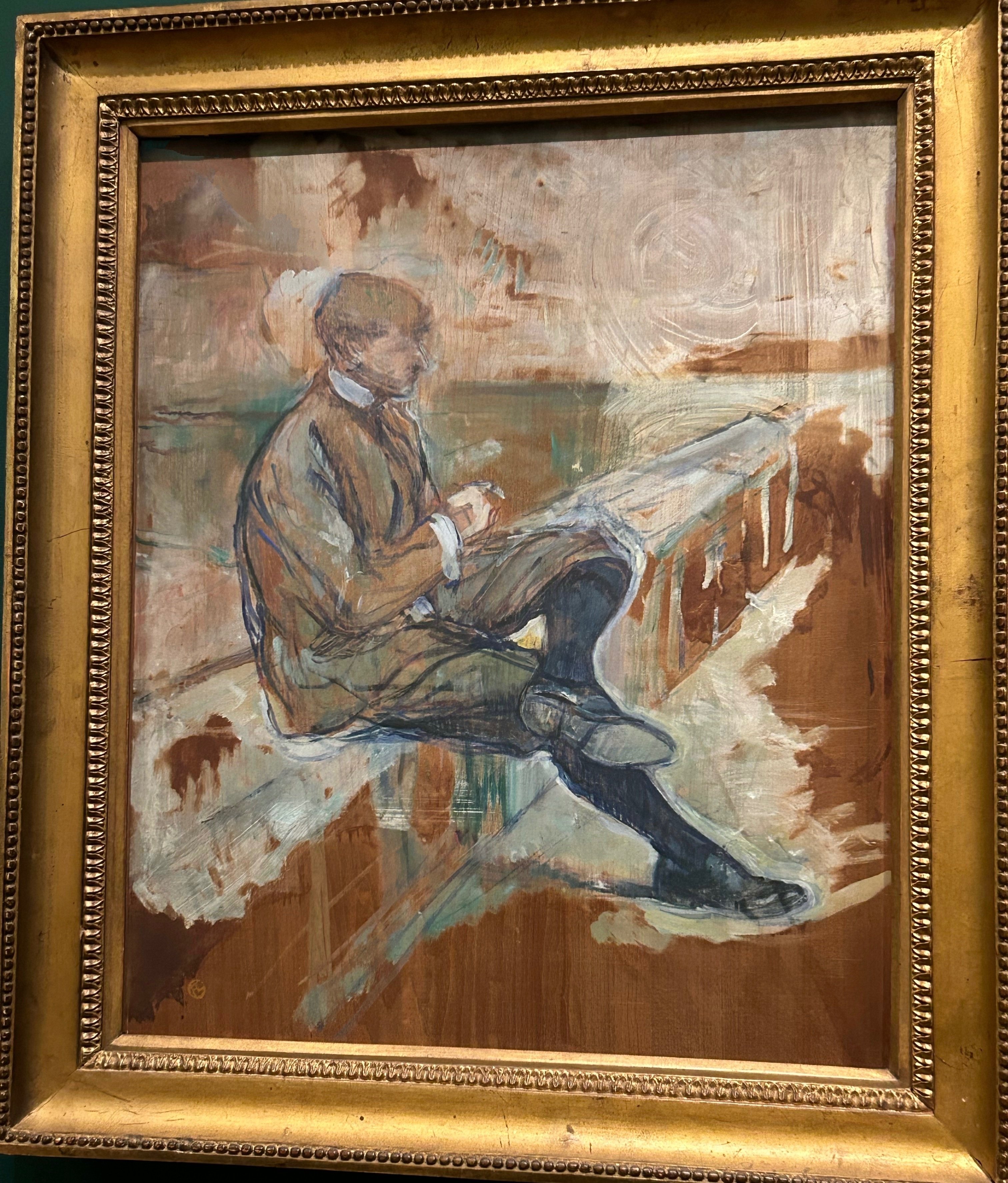 子供のためのオルセー美術館(77)ロートレック・瞬間で描いた絵