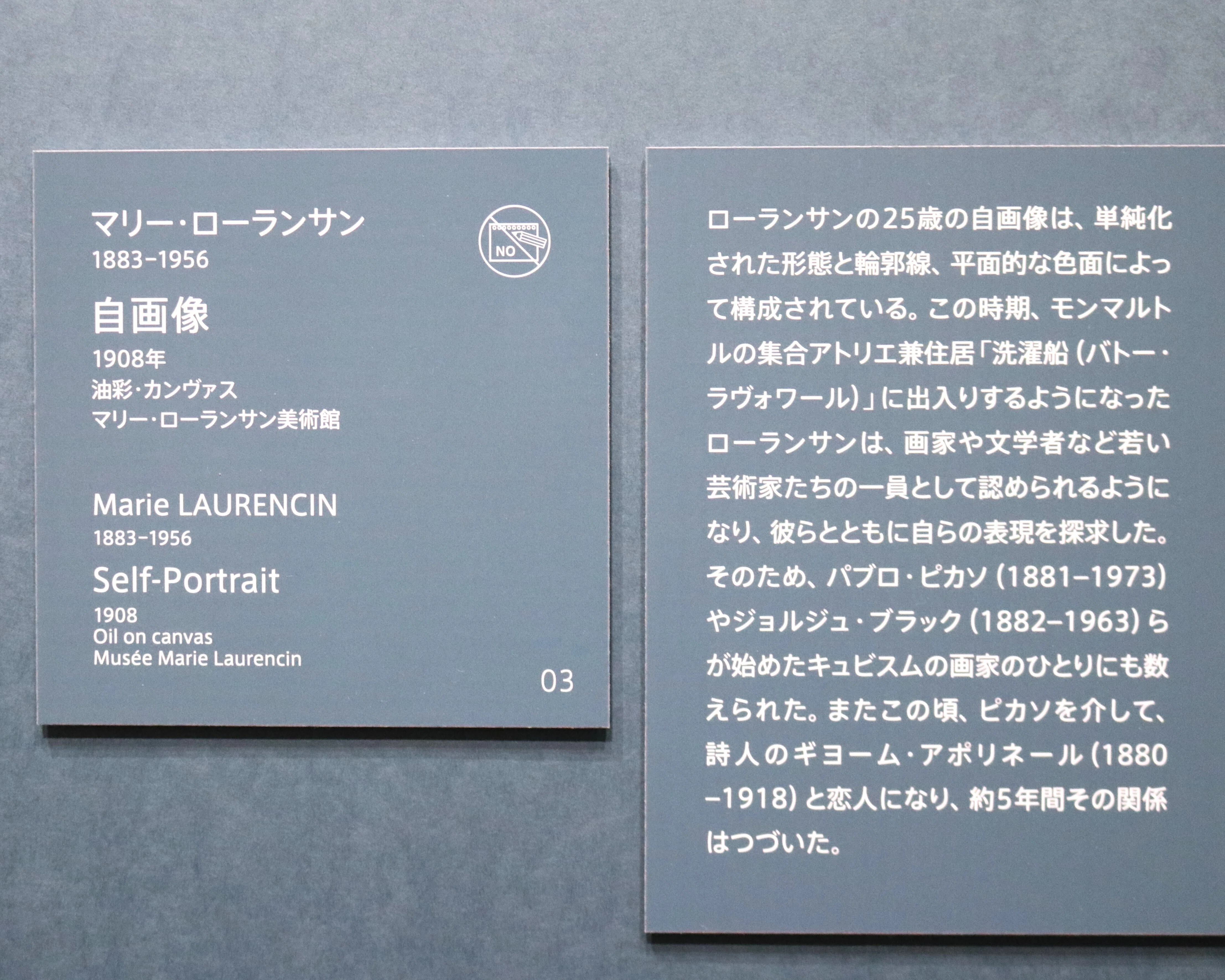 時代はどう在っても -マリー・ローランサン展＠アーティゾン美術館