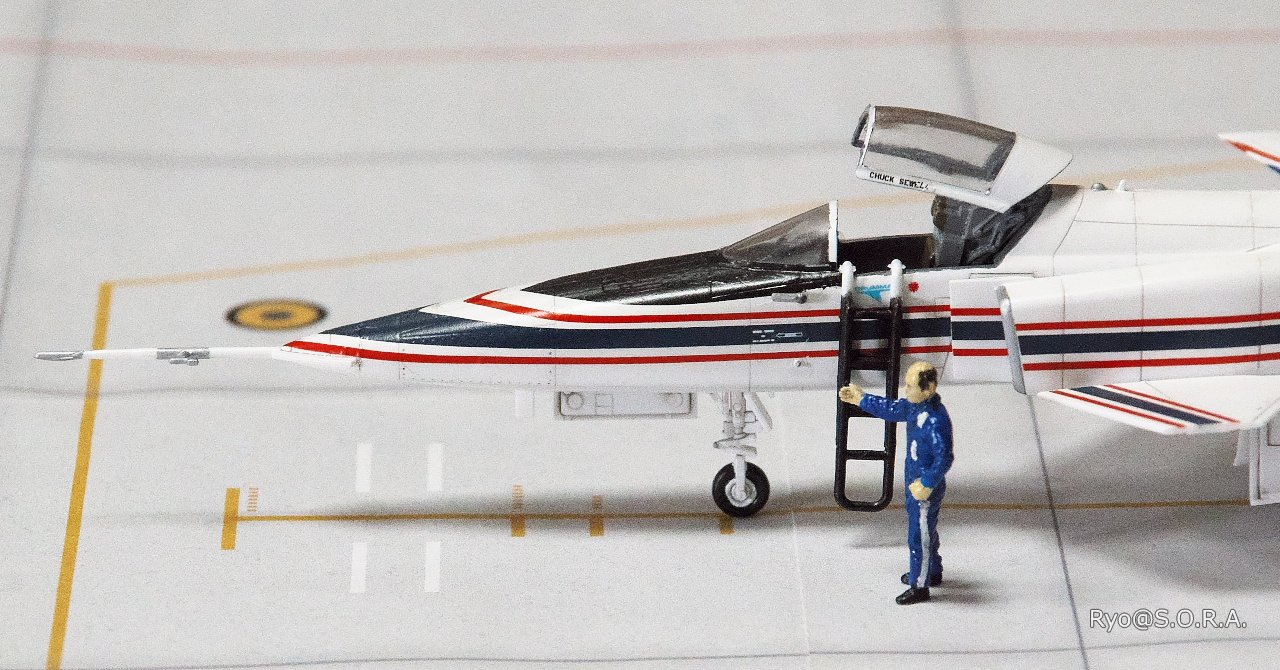 プラモデル製作記 ハセガワ 1/72 グラマン X-29｜Ryo@S.O.R.A.
