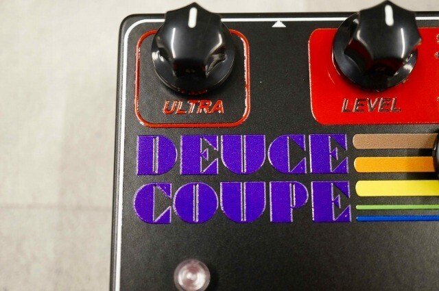 Mr. Black Deuce Coupe ブースター付オーバドライブペダル 上質なトランスペアレントODにブースター付き！Mr.BlackでDeuce