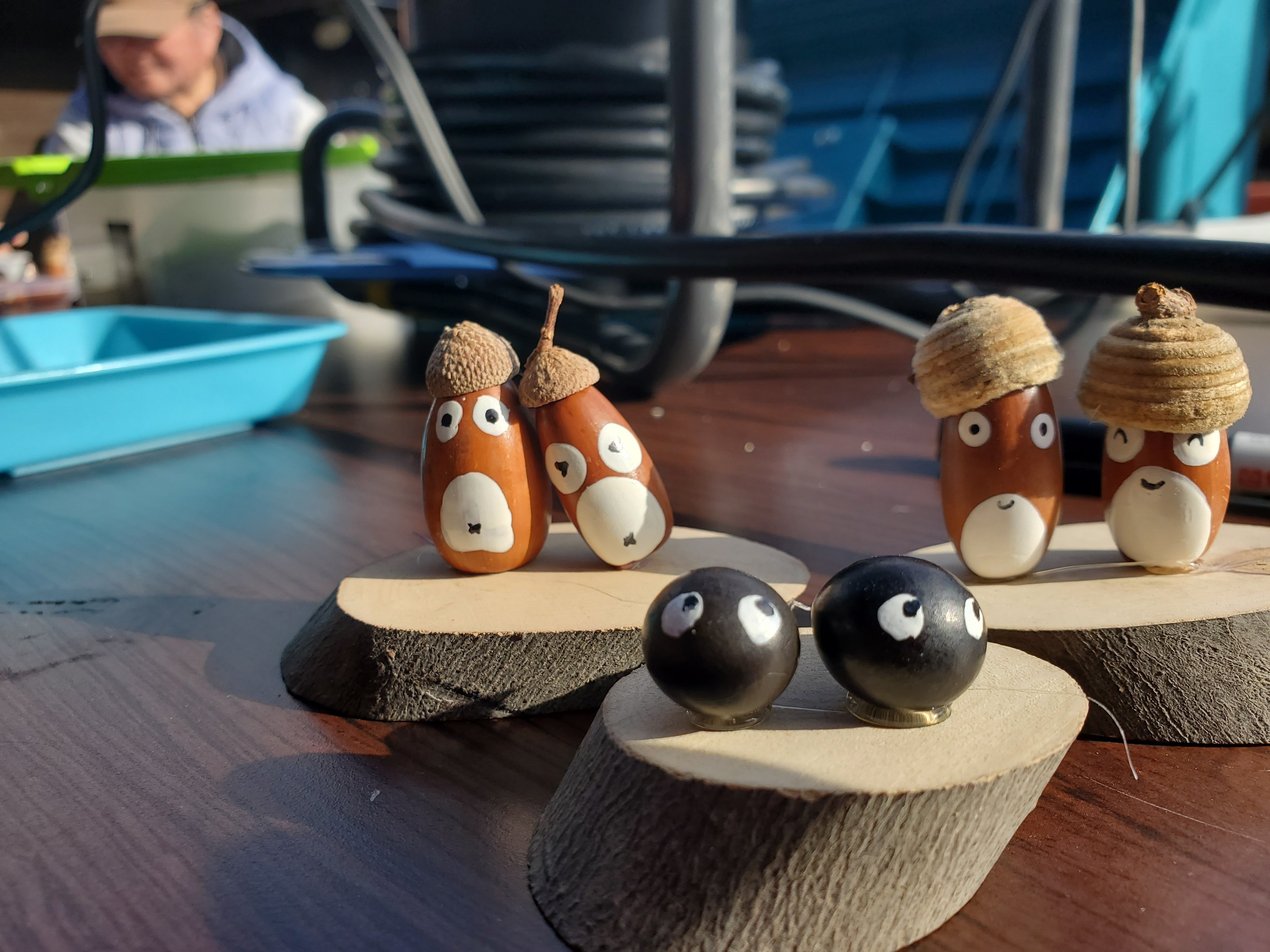 おおくまふるさと塾のどんぐり細工｜佐藤亜紀(大熊町/Fukushima)