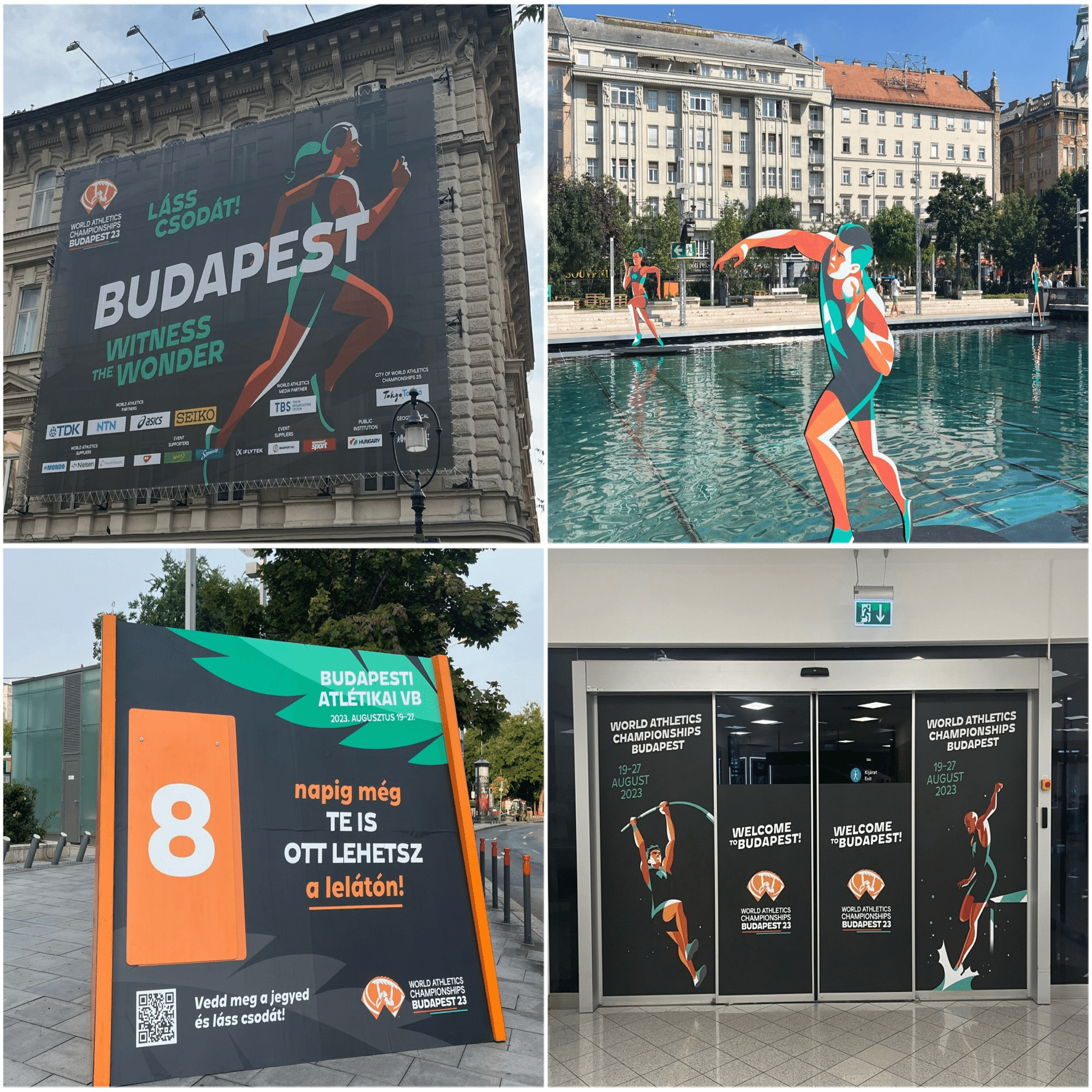 世界陸上 ブダペスト大会ASICS バックパック ボトル付き