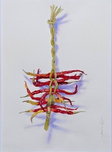 □グッときた生徒さんの水彩画｜福井良佑