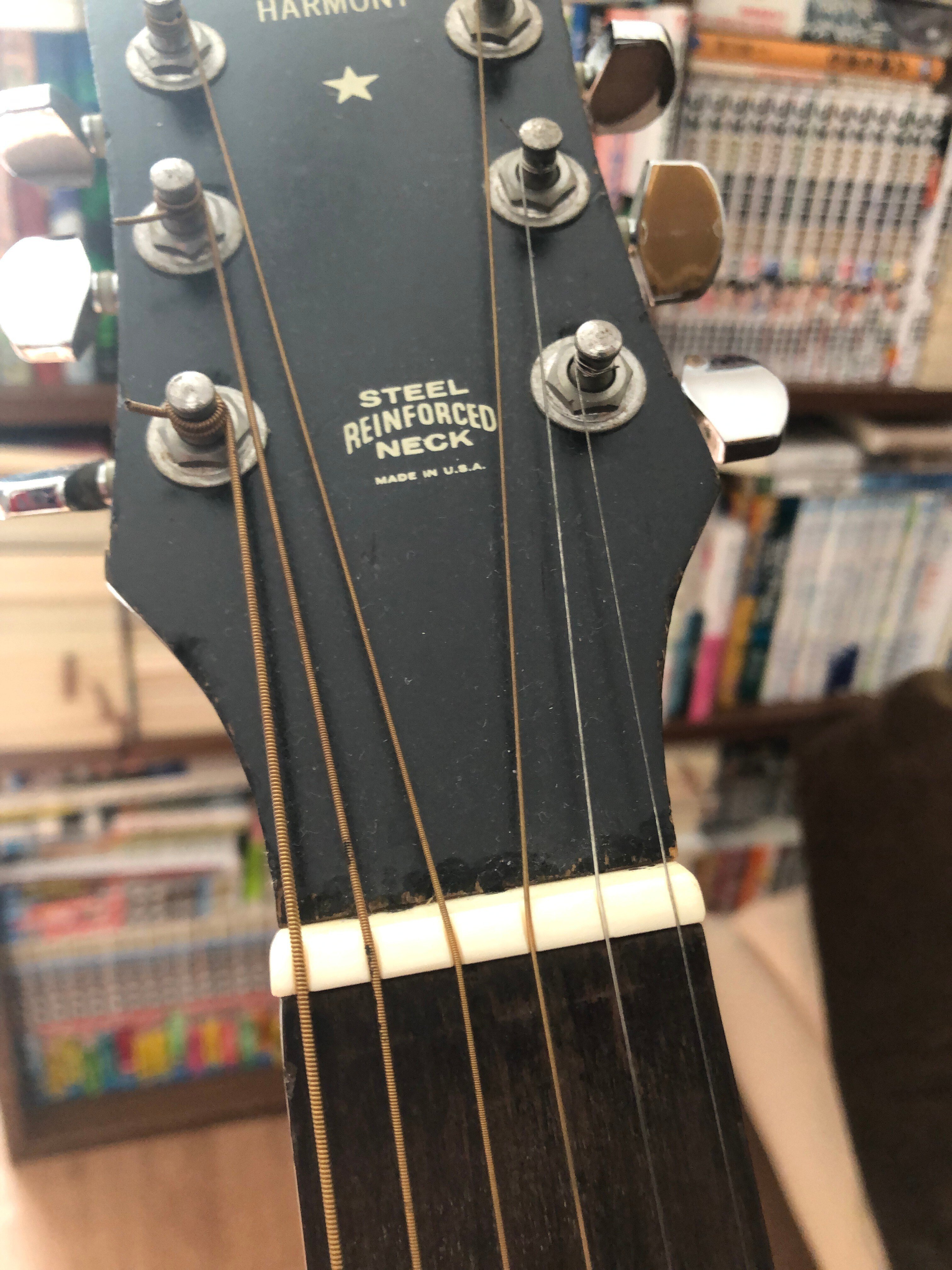 古いアメリカのギターの修復 ステラ・ハーモニー ギター ｜（花鳥風月