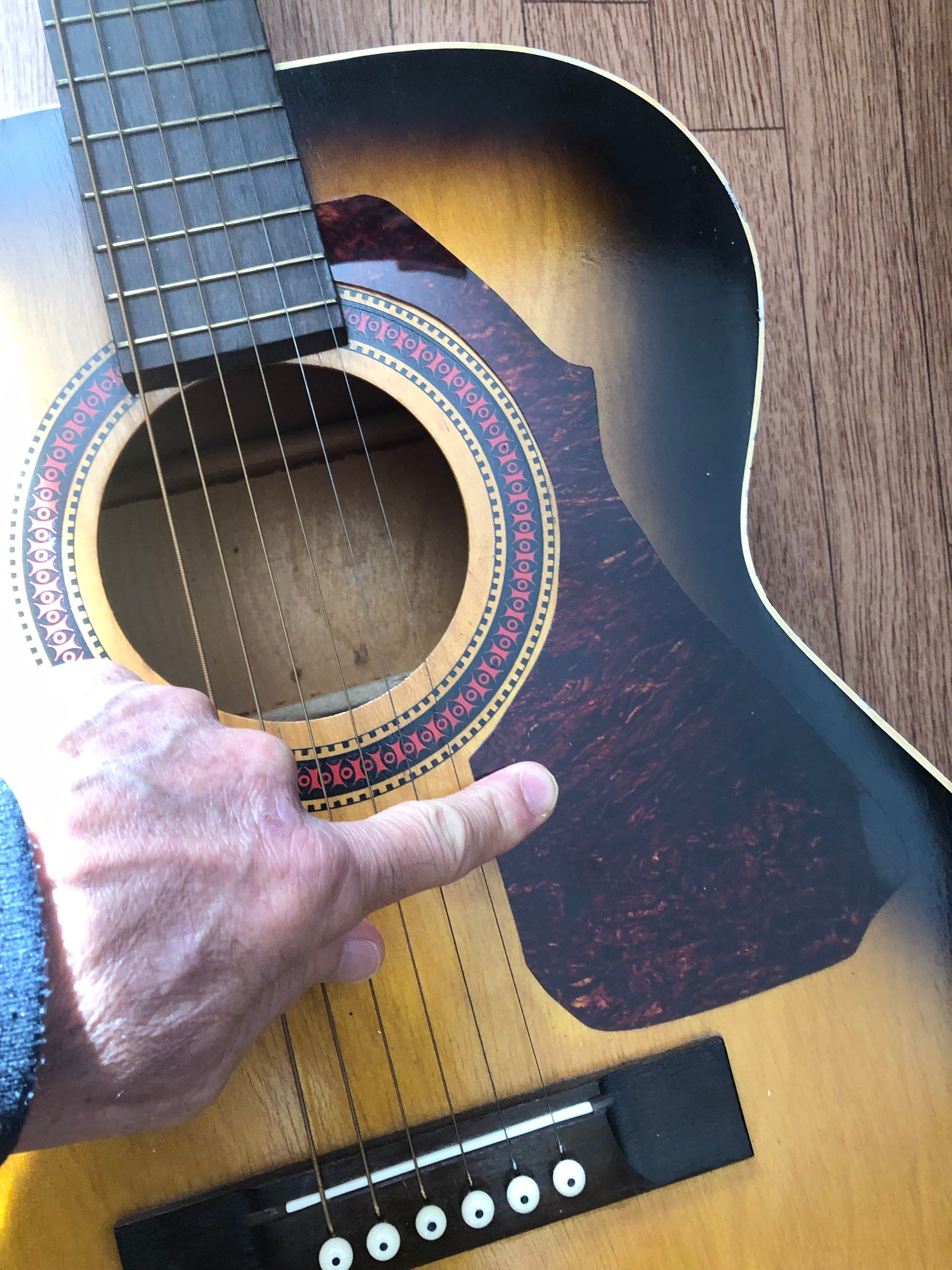ステラハーモニー　ギター A Vintage Stella Harmony - A great guitar for dirty slide