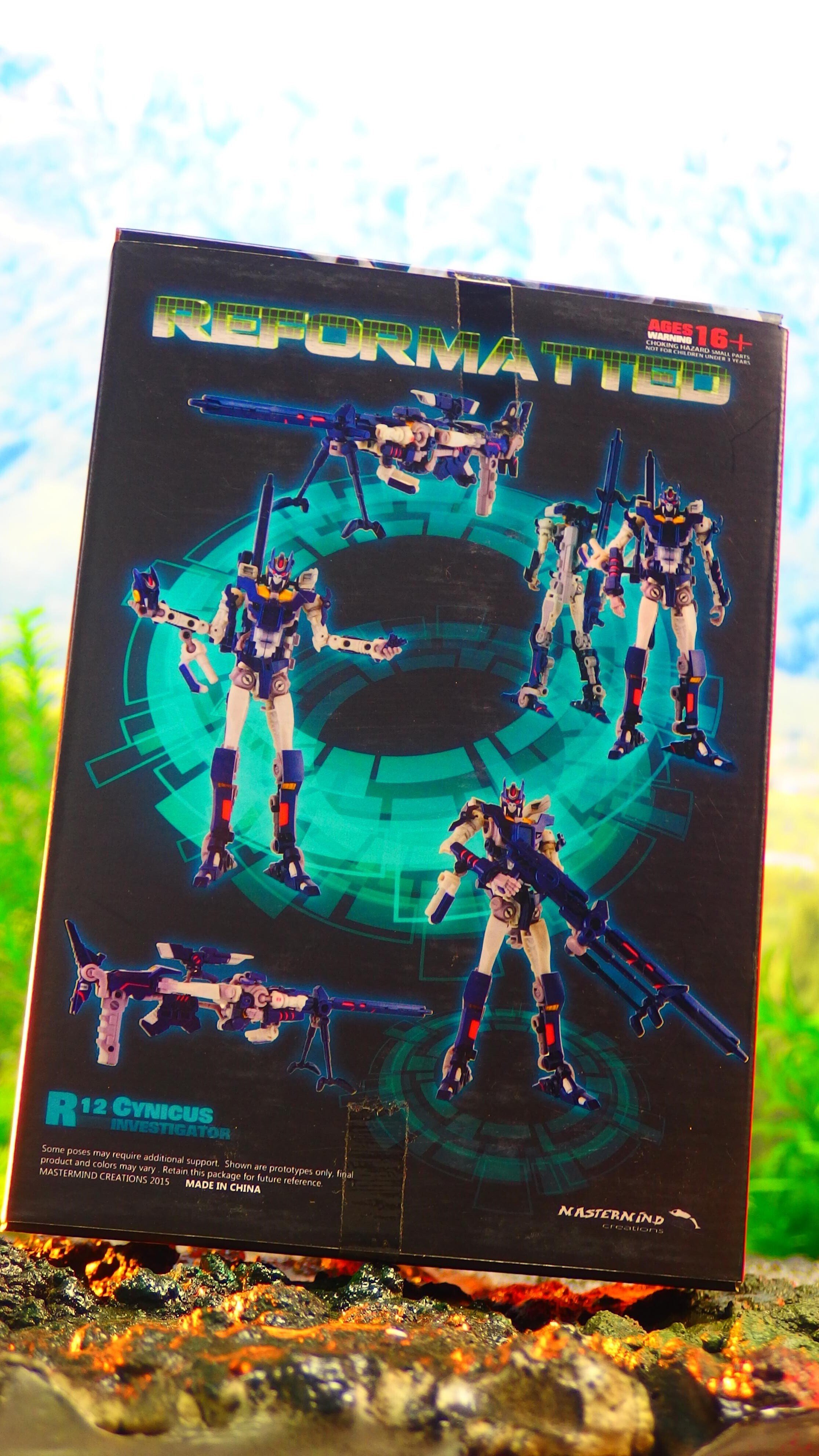 変形ロボ][非正規TF]ジオラマ玩具レビュー375 ヴォス R-12 Cynicus