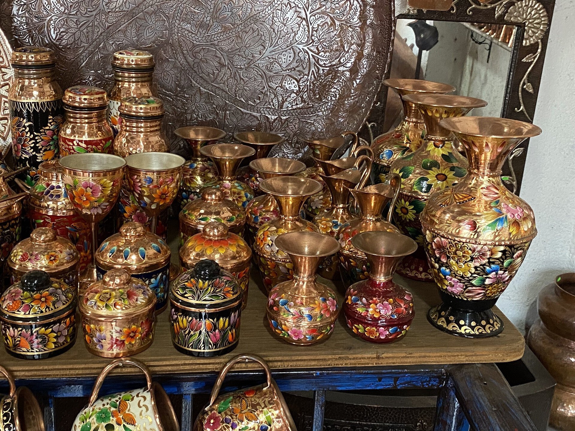 中国古美術・純銅鎏金掐絲工芸ブレスレット・純手作り・細密彫・透かし浮彫・純銅製 中国古美術・純銅鎏金掐絲工芸ブレスレット・純手作り・細密彫・透かし