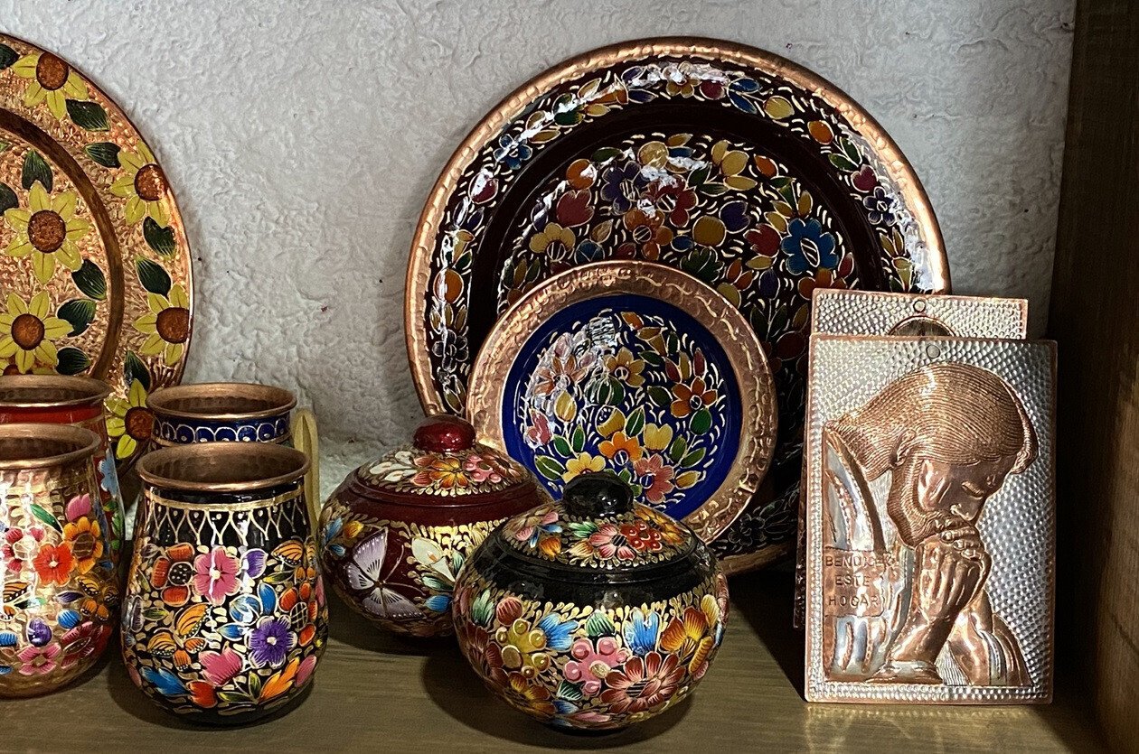 サンタ・クララ・デル・コブレの伝統銅工芸品｜河辺達朗 メキシコ工芸