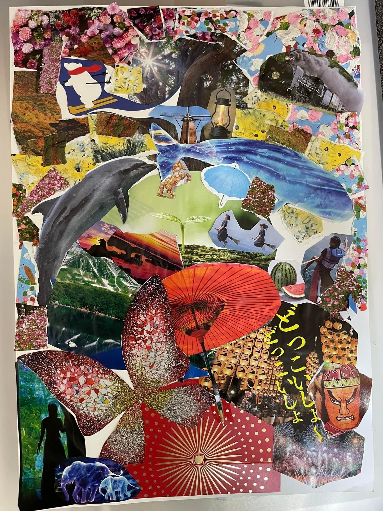 コラージュの世界｜sakurako | 感性と思考をつなぎ理想のキャリアを