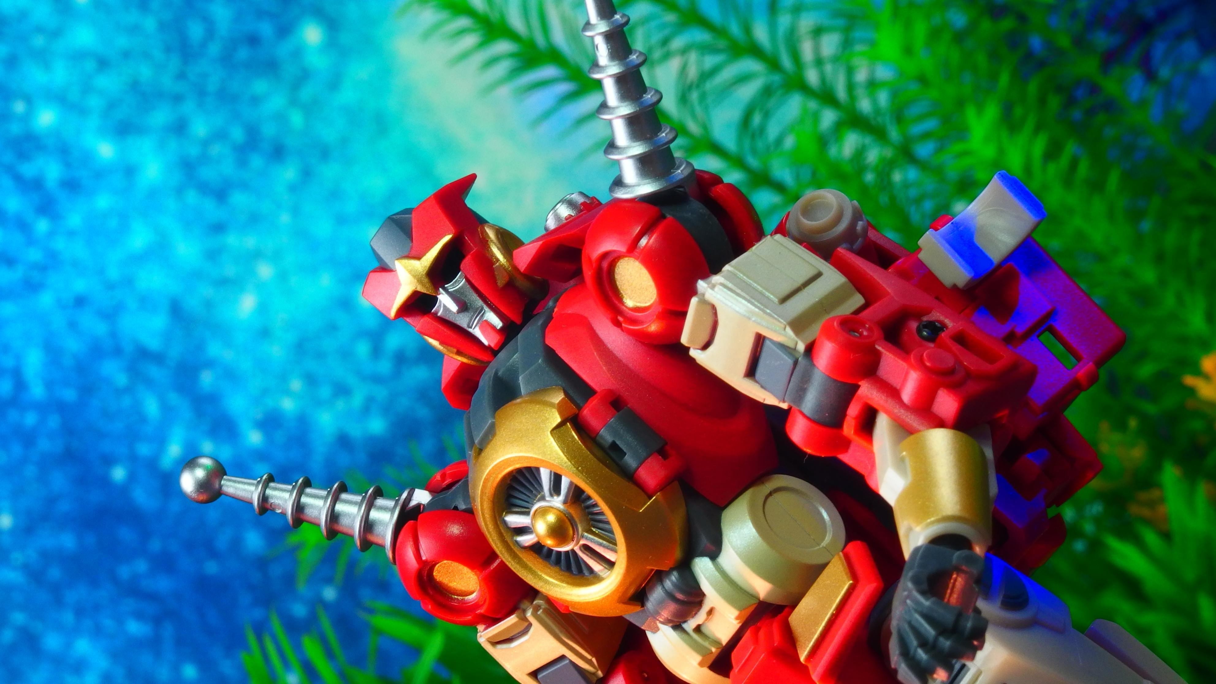 変形ロボ][非正規TF]ジオラマ玩具レビュー376 ケイオン R-16 Anachus