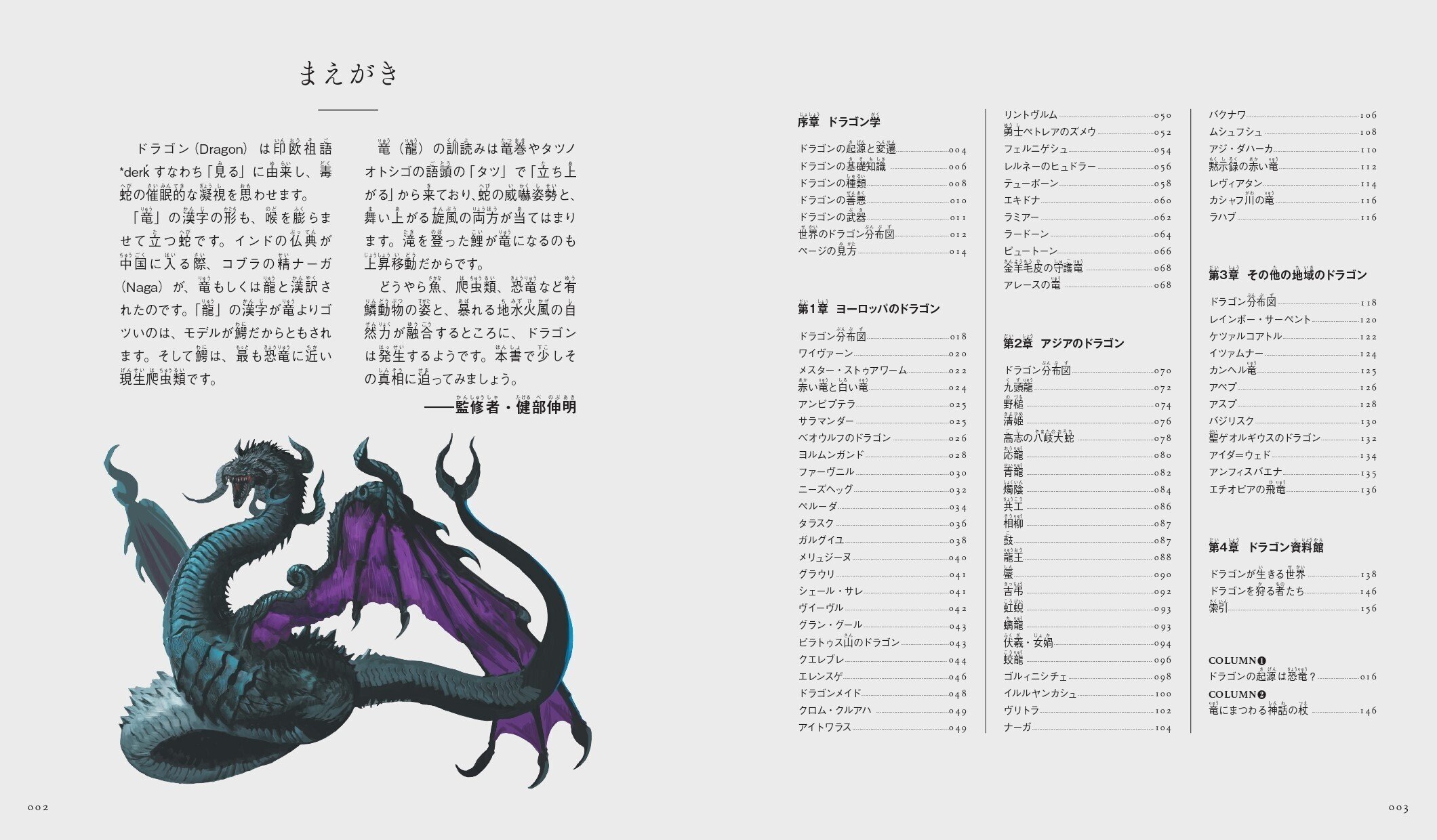 2024年はドラゴンイヤー『ビジュアル図鑑 ドラゴン』が1月16日に発売