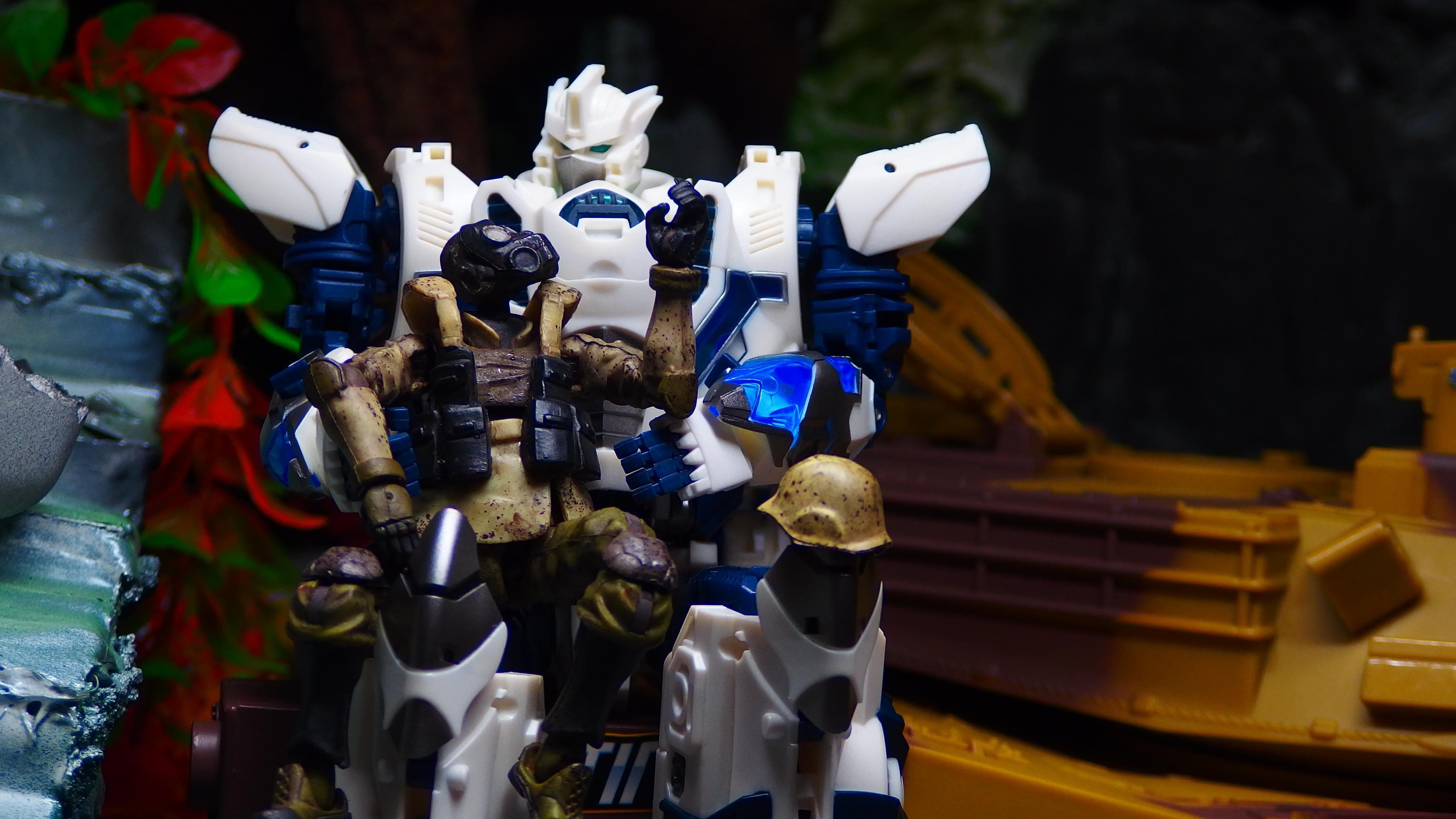 変形ロボ][非正規TF]サイレントジオドラマ1 ひとりぼっちの兵隊さん