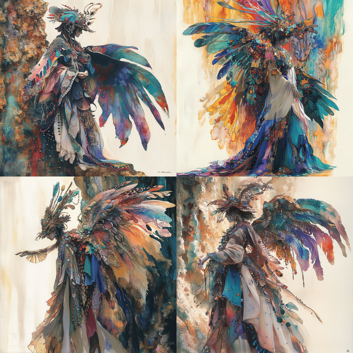 【No.6アイドル】絵画　写真プリント　フチ無　1:1　絵　Midjourney Midjourneyで画風を固定！スタイルリファレンス(Sref)機能徹底解説！