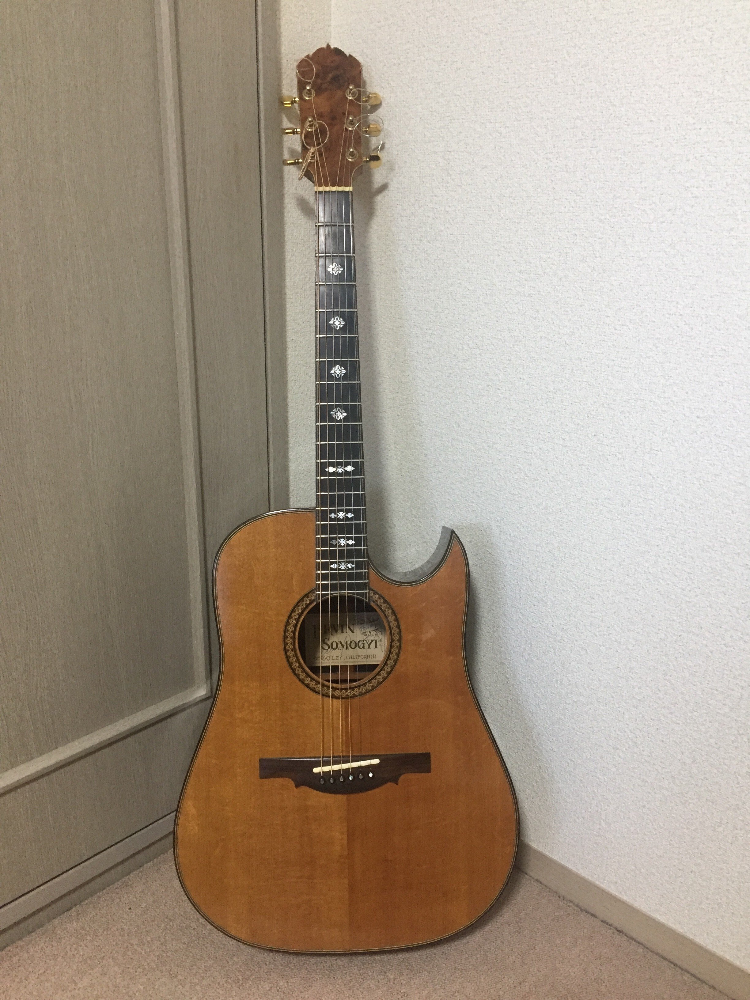 てば　1974年製　jumbo F-45 Jumbo F-45 1974 昔の国産アコースティックギター・ブランドの