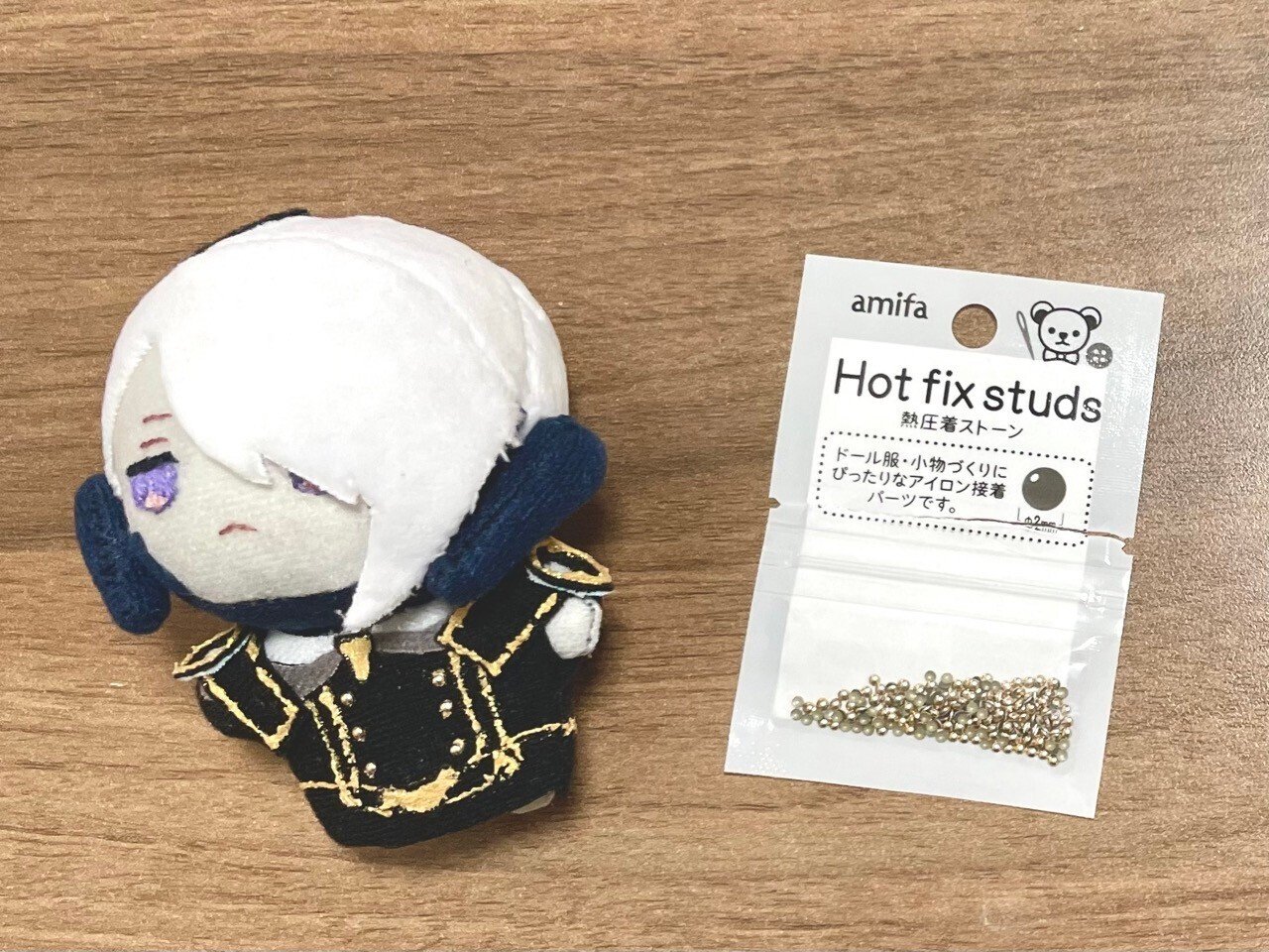 自機ぬい制作記録_ふたつめ｜物村