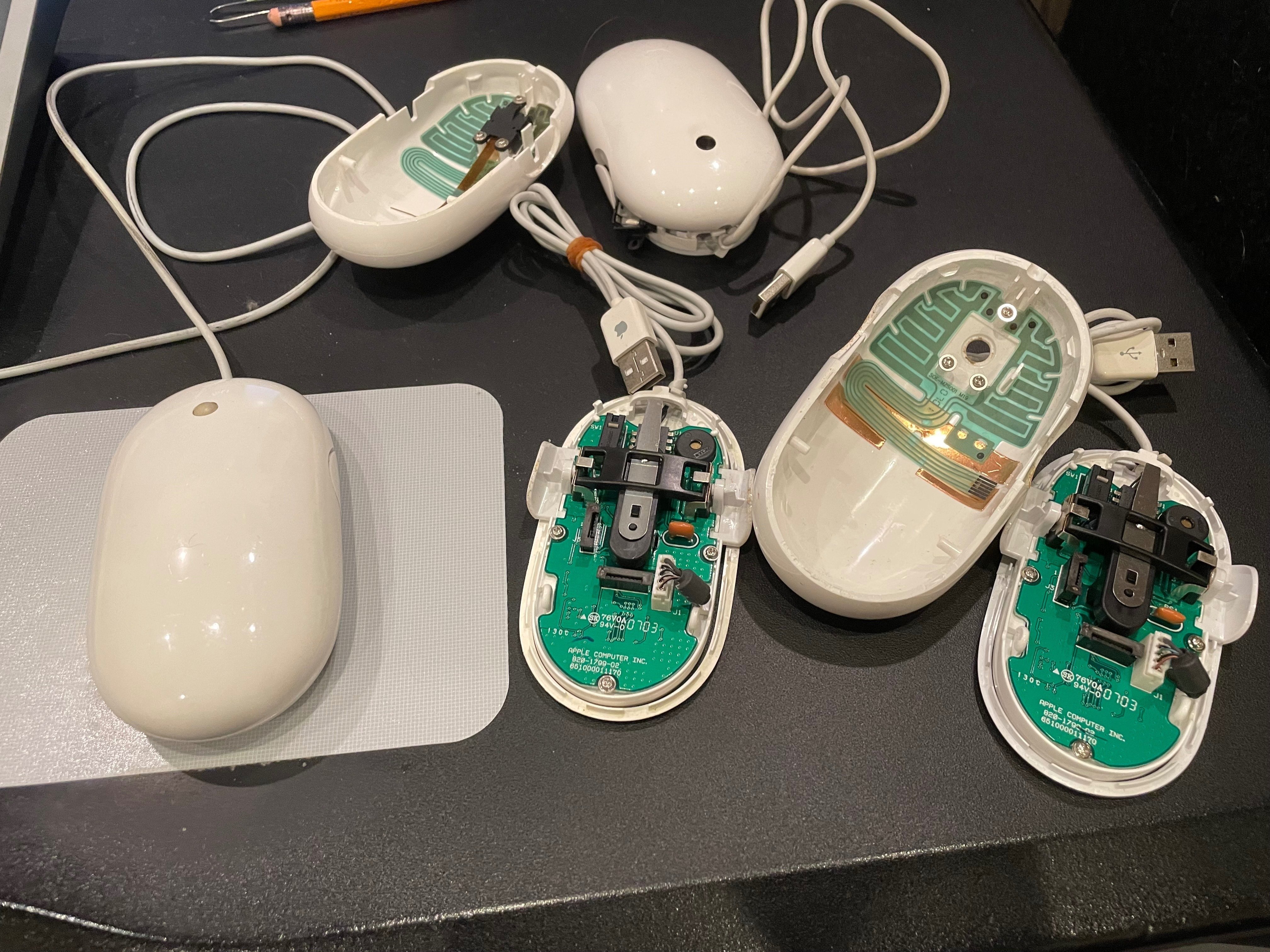 中古　Apple Mighty Mouse 2005年モデル　20個セット 僕の愛したMighty Mouse｜Furukawa Takahiro /古川貴浩