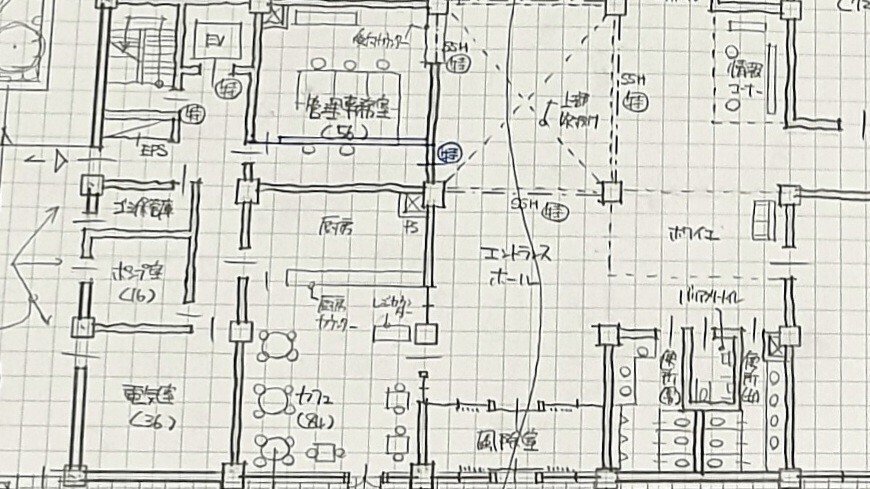 フリーハンドで描く！【1級、2級建築士製図試験】｜建築士製図試験