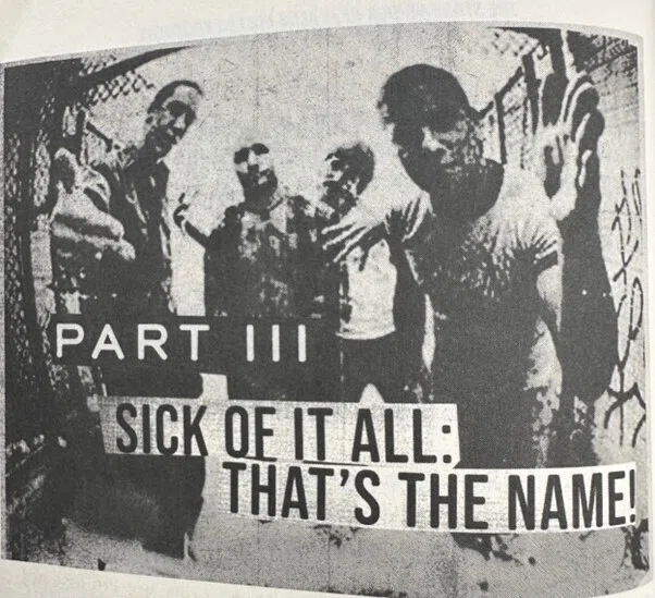 そこから全てが始まった」Sick of It All 物語①|Terminal そこから全てが始まった」Sick of It All 物語①|Terminal