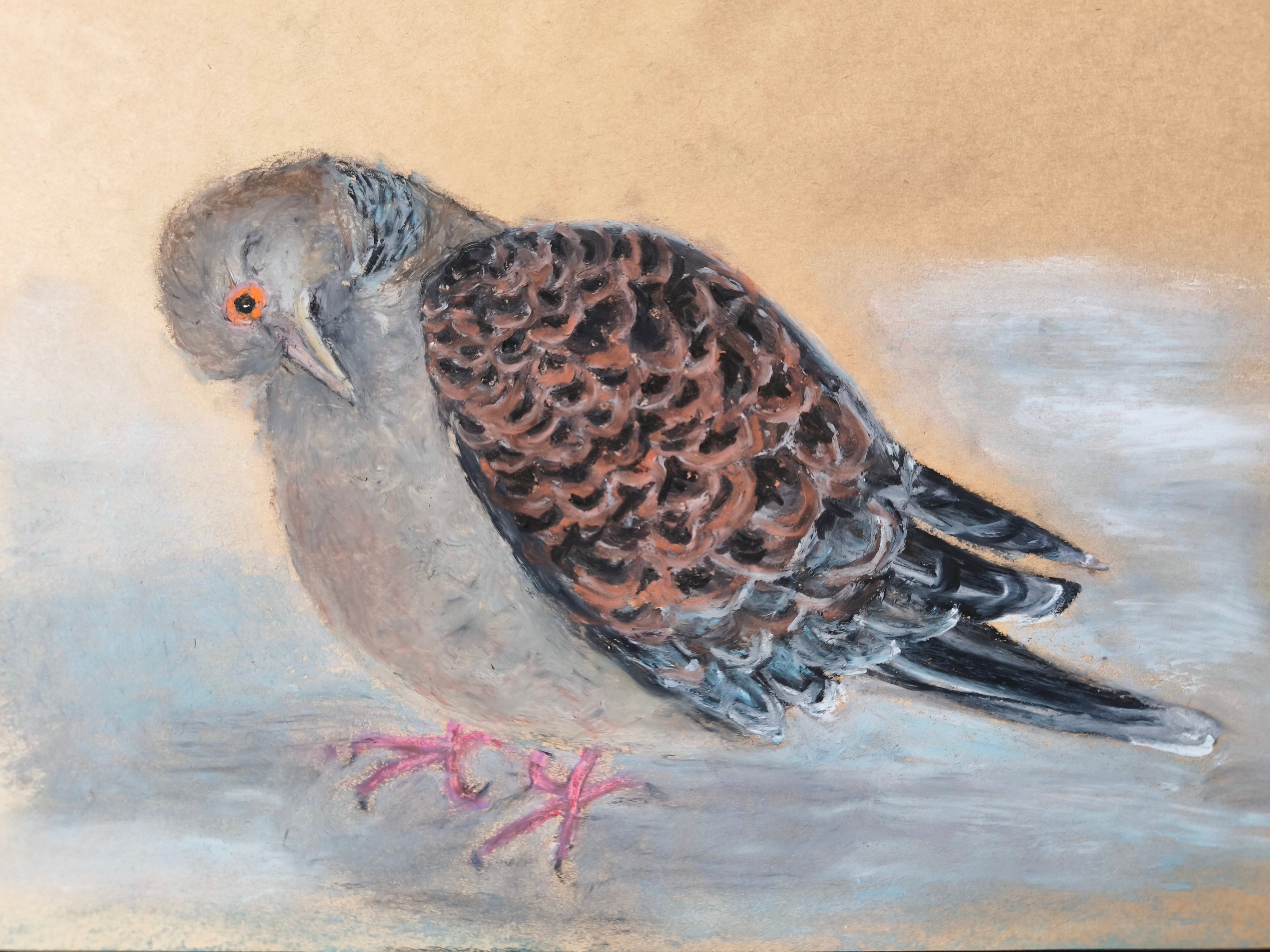 クレヨンでクロッキー｜ことり絵画教室