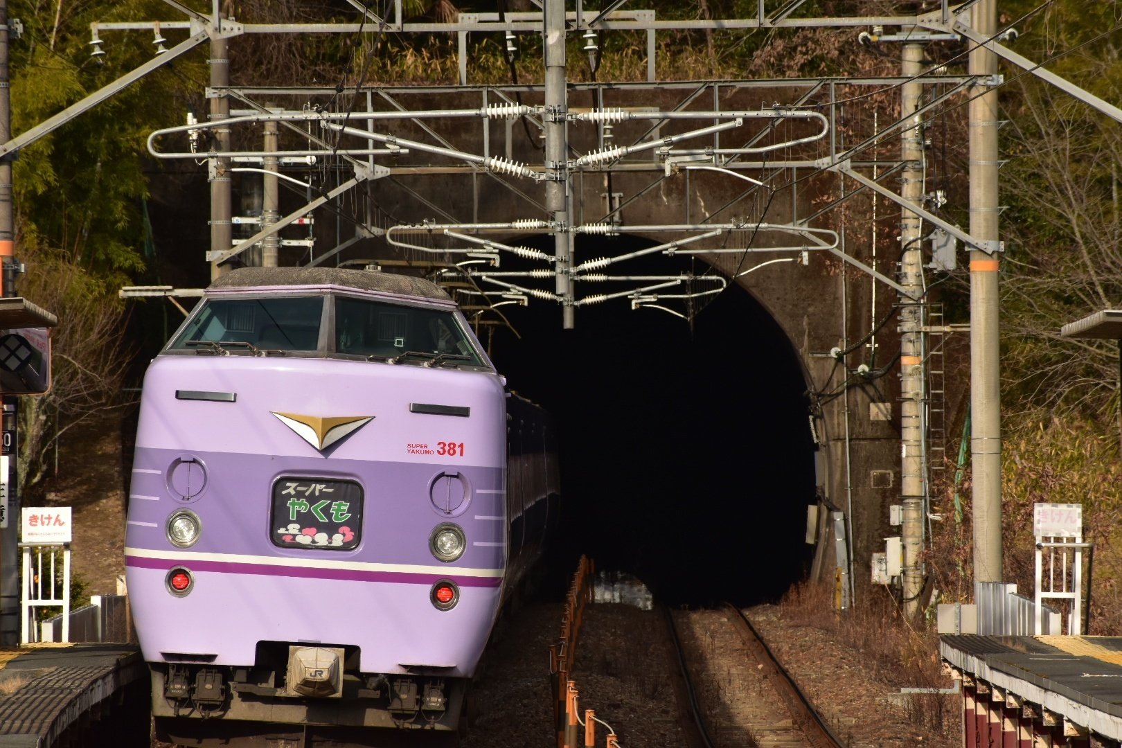 381系特急電車ファイナルラン記念品 381系、臨時列車もラストランでしたか… 本当にお疲れ様でした