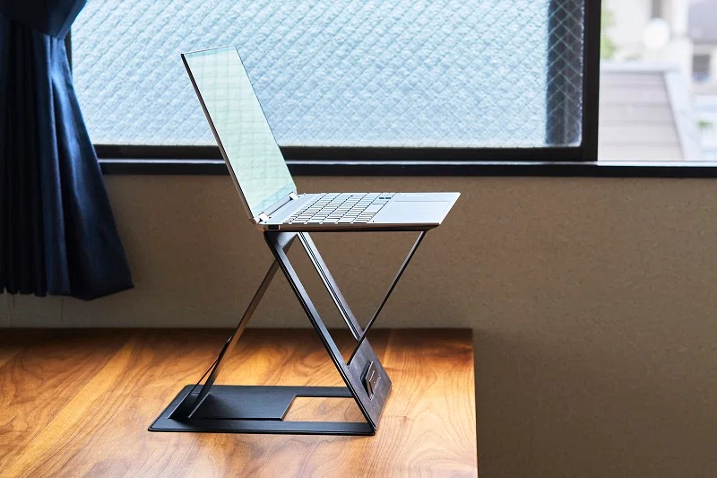 本体とスタンドのセットです。 MOFT Z」レビュー：オンリーワンでベストの自宅用ノートPCスタンド｜ukey66