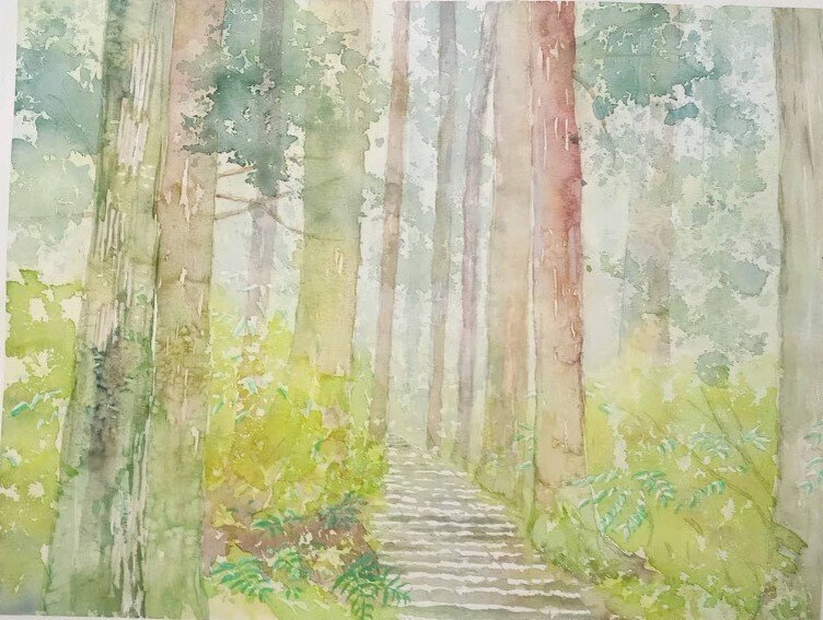 中華のおせち贈り物 □グッときた生徒さんの水彩画｜福井良佑 絵画