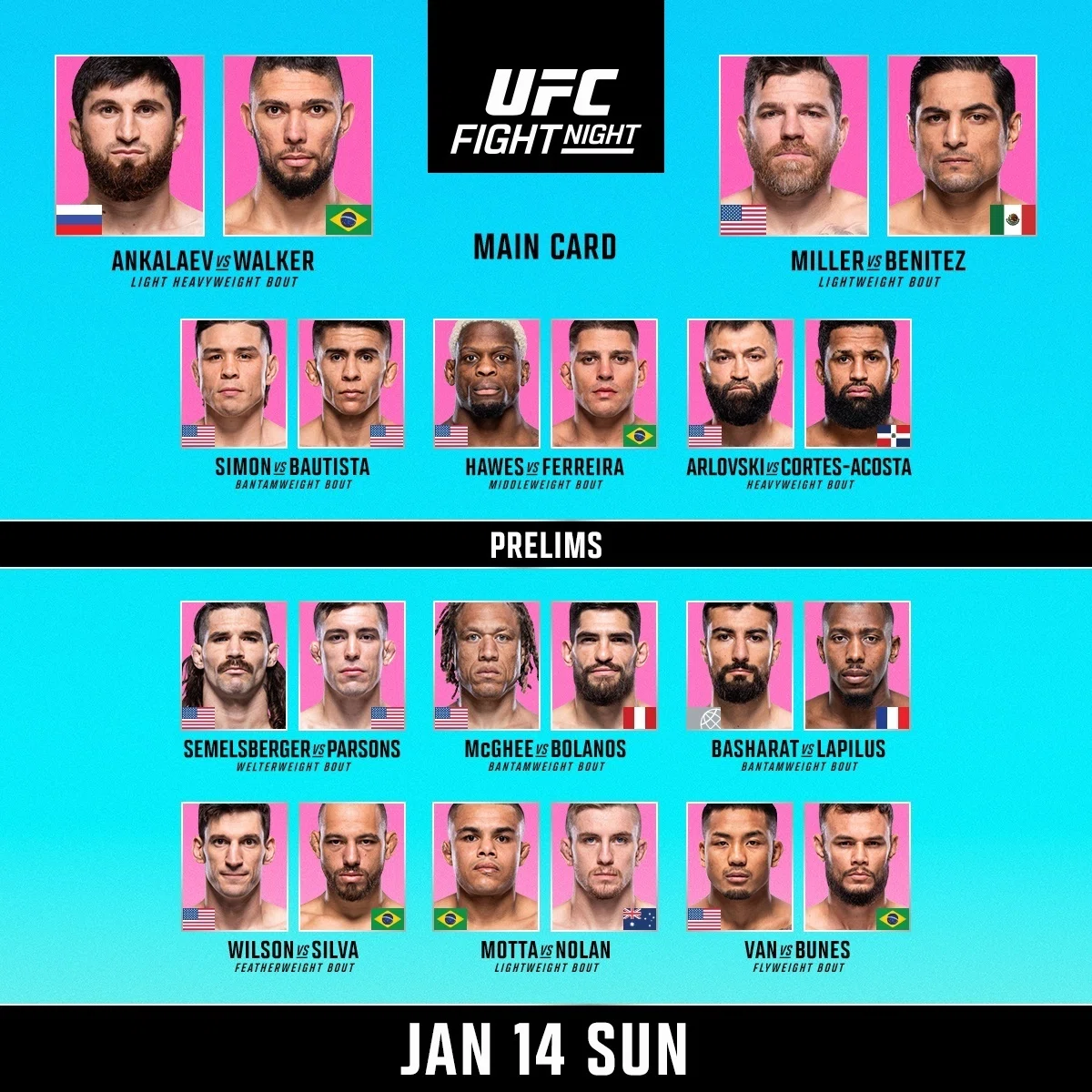 【UFC Vegas84】砂漠男のチャンピオンロード【メイン以外の注目試合】Ankalaev vs Walker ※試合後追記版|マサムネ ...