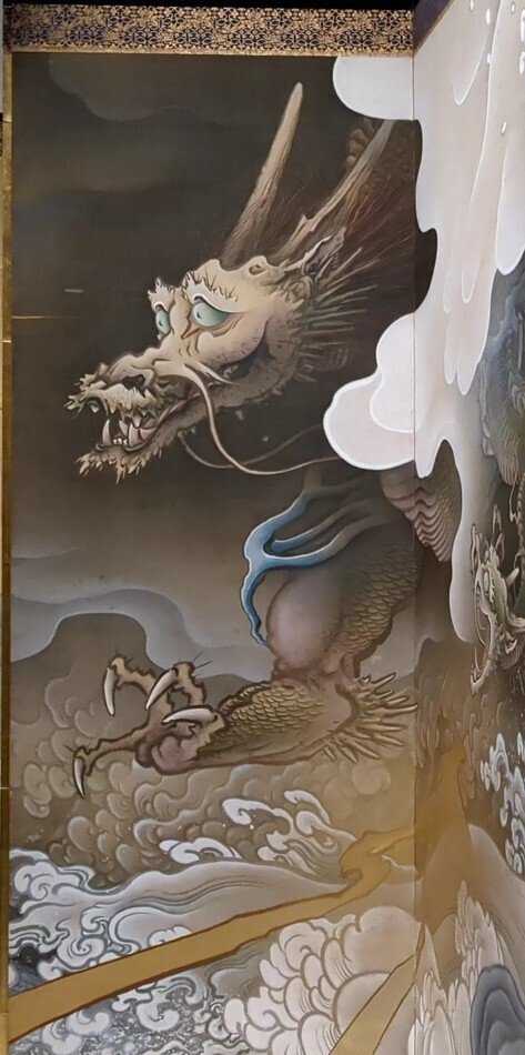 ハッピー龍イヤー！』 静嘉堂文庫美術館〜『国宝 雪松図と能面×能面