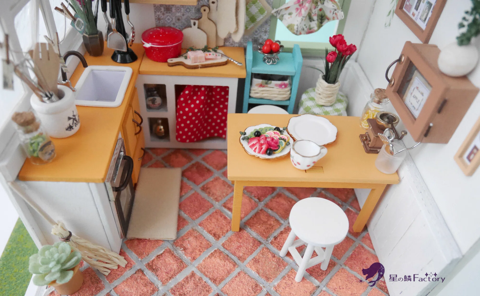 1/12ドールに🏠✨つくるんですのドールハウスを作りました|星屑ロゼ 1/12ドールに🏠✨つくるんですのドールハウスを作りました|星屑ロゼ