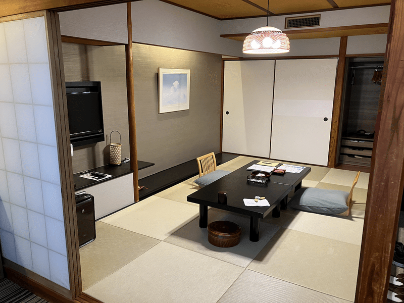 宮島グランドホテル有もとの部屋