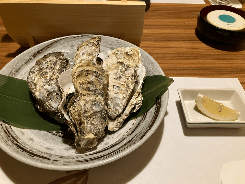 宮島グランドホテル有もとの夕食