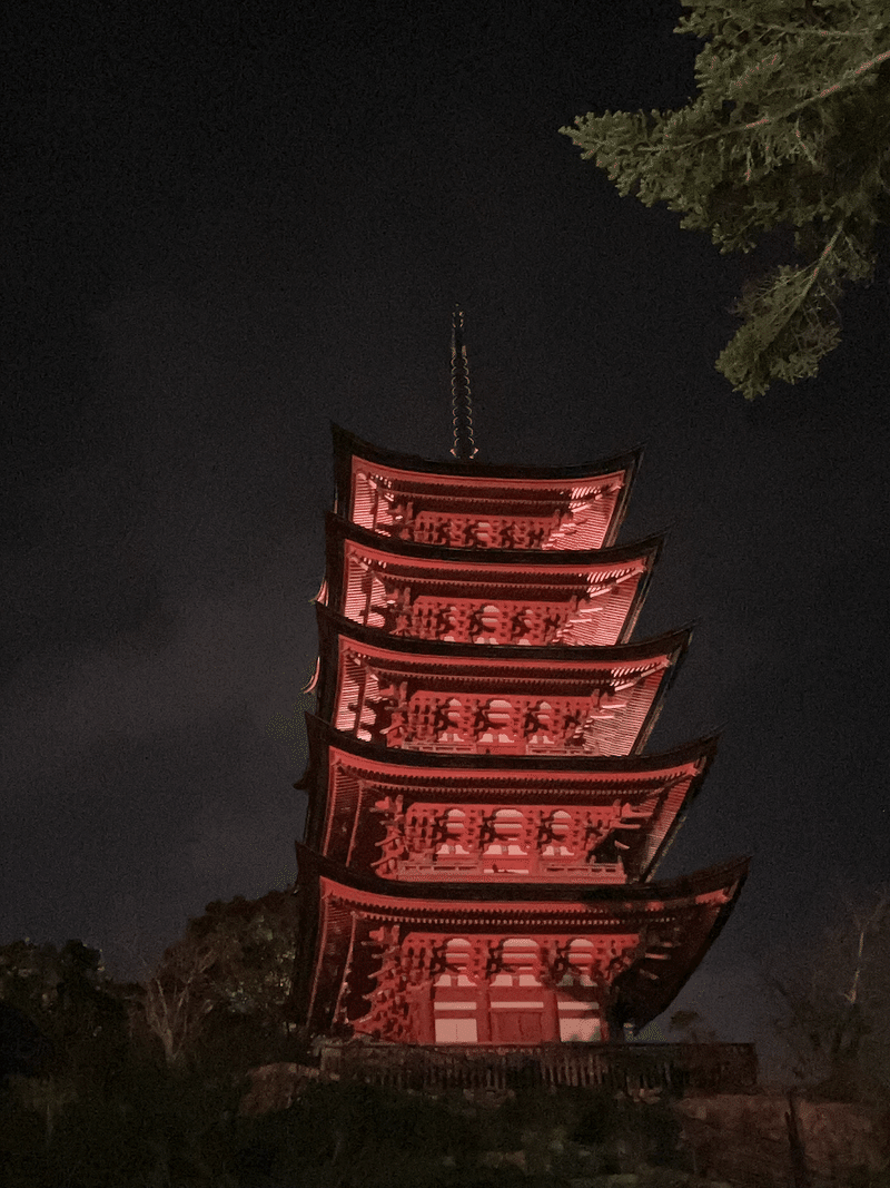 夜の宮島散策ガイドツアー