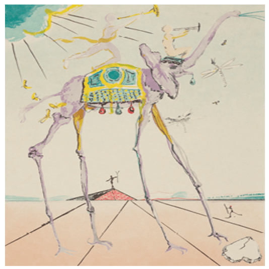 サルバドール・ダリ】 版画/リトグラフ 「Retrospctive」 査定 買取