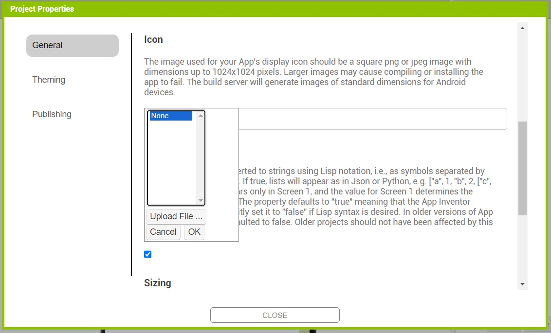 How to set an icon for your app｜「App Inventor x 生成AI」で、スマホアプリを快適プログラミング