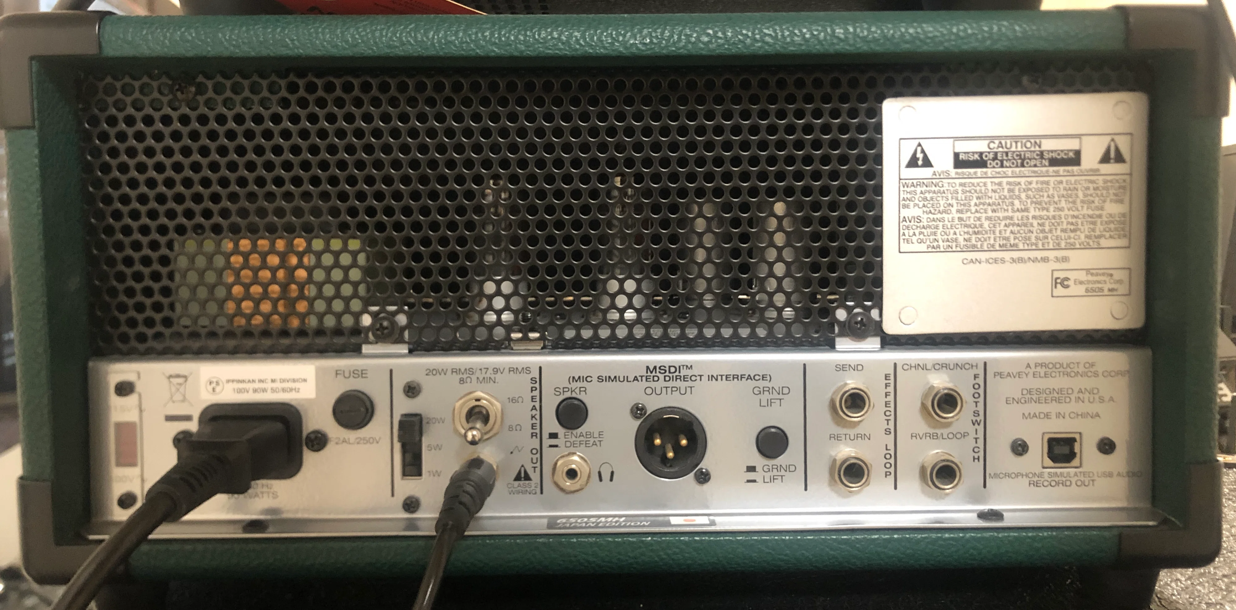 Peavey 6505MH Japan Editionをレビューしてみる｜紅 ケンタ