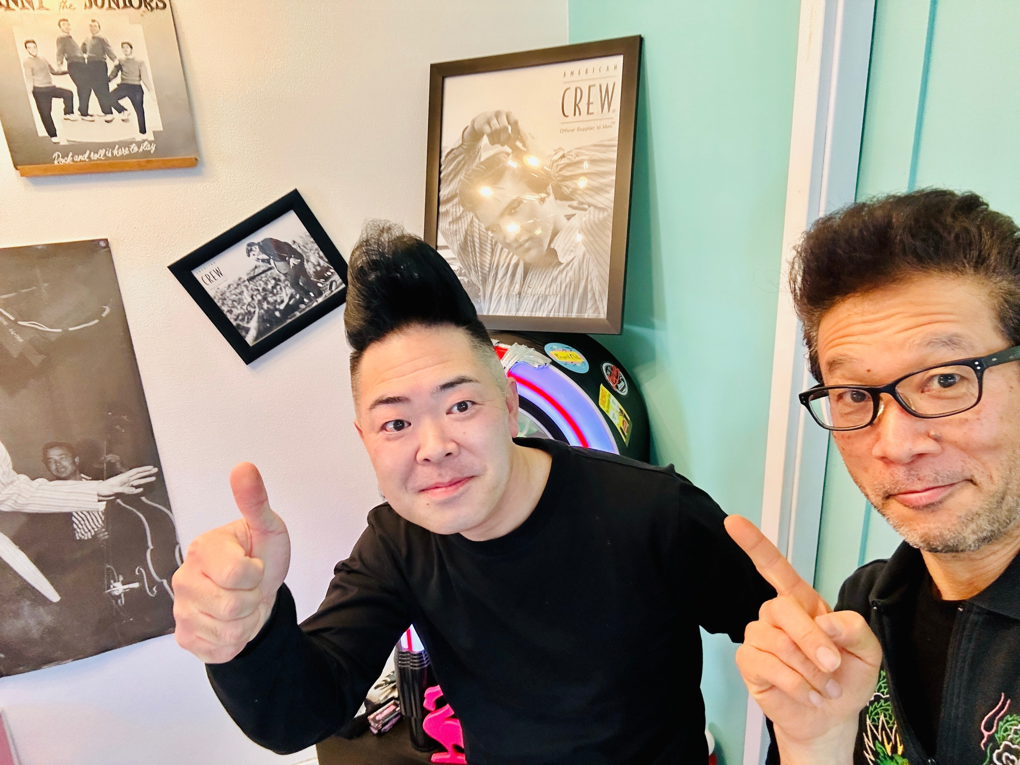 みやぞん にも負けないポンパドールのリーゼント！｜浜松市佐久間町の