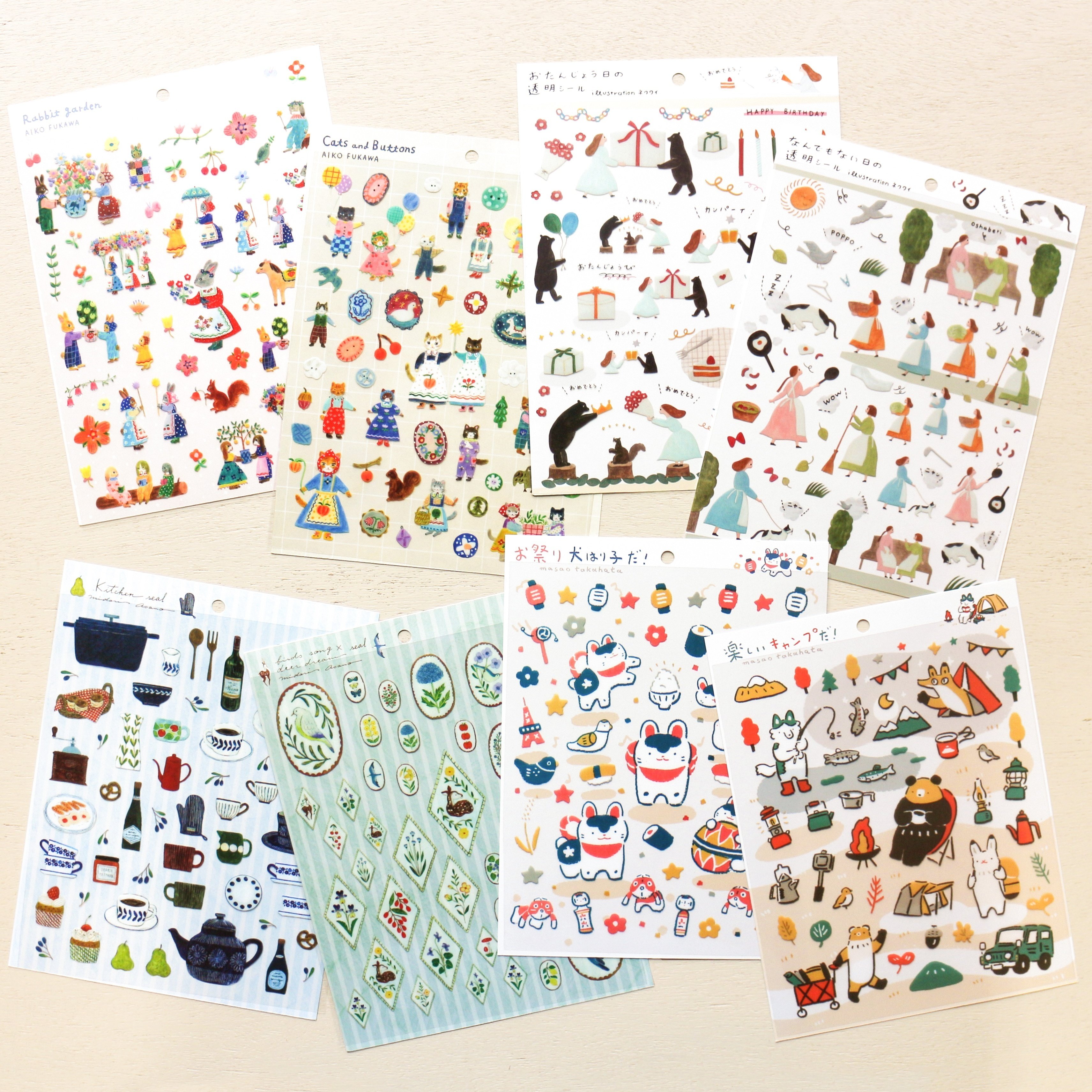 2024 春の新作⑦ シートシール｜表現社 cozyca products