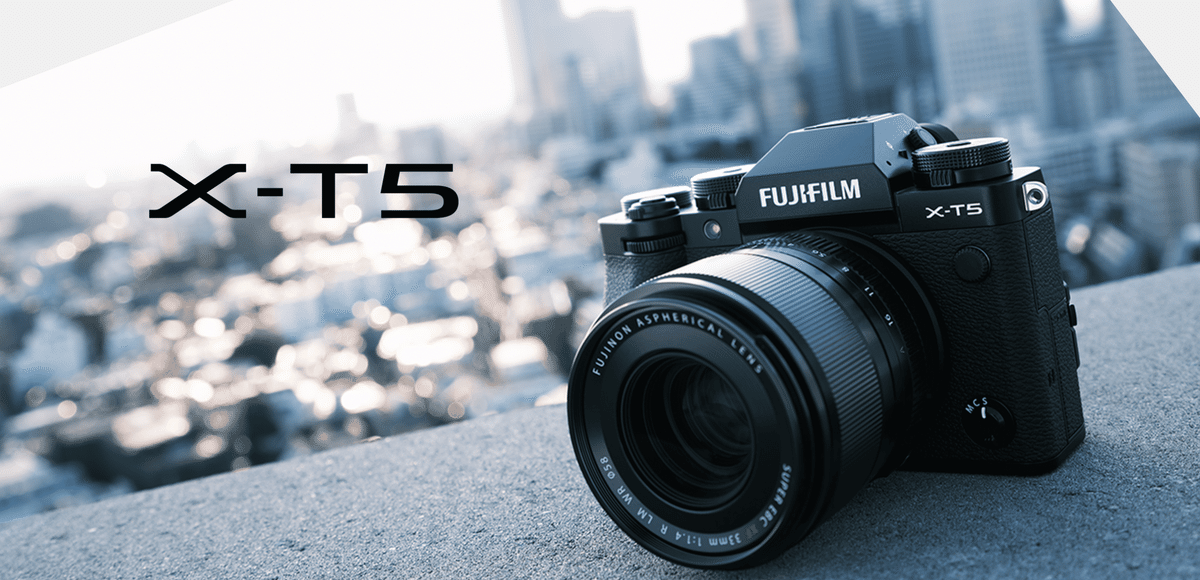 FUJIFILM X-T5 ミラーレス一眼カメラ+XF35ミリf1.4レンズ 富士フイルム、“Xシリーズ第5世代”4020万画素センサー搭載ミラー