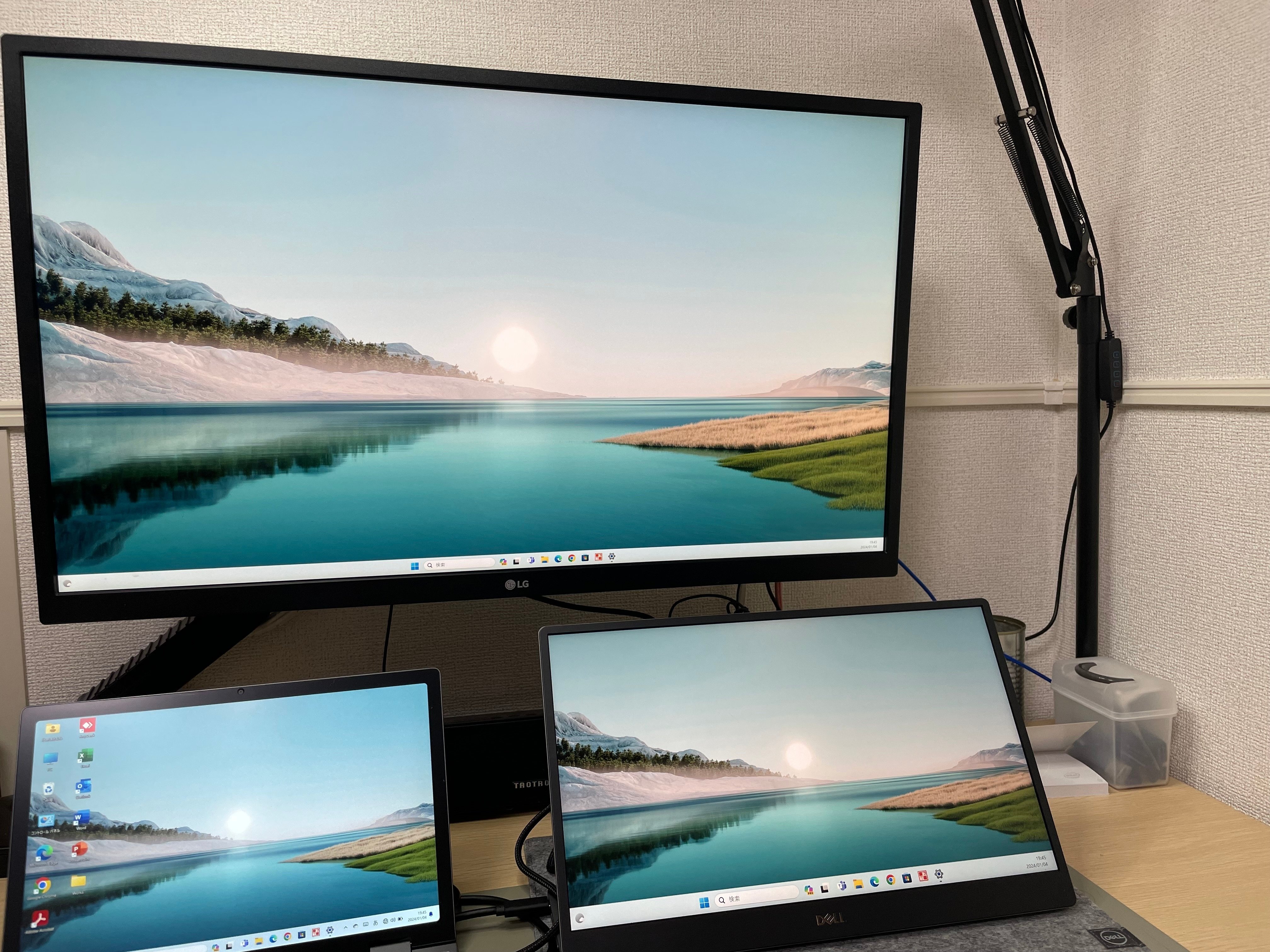 DELLのポータブルモニター(P1424H)を1ヵ月使ってみた。|るし DELLのポータブルモニター(P1424H)を1ヵ月使ってみた。|るし