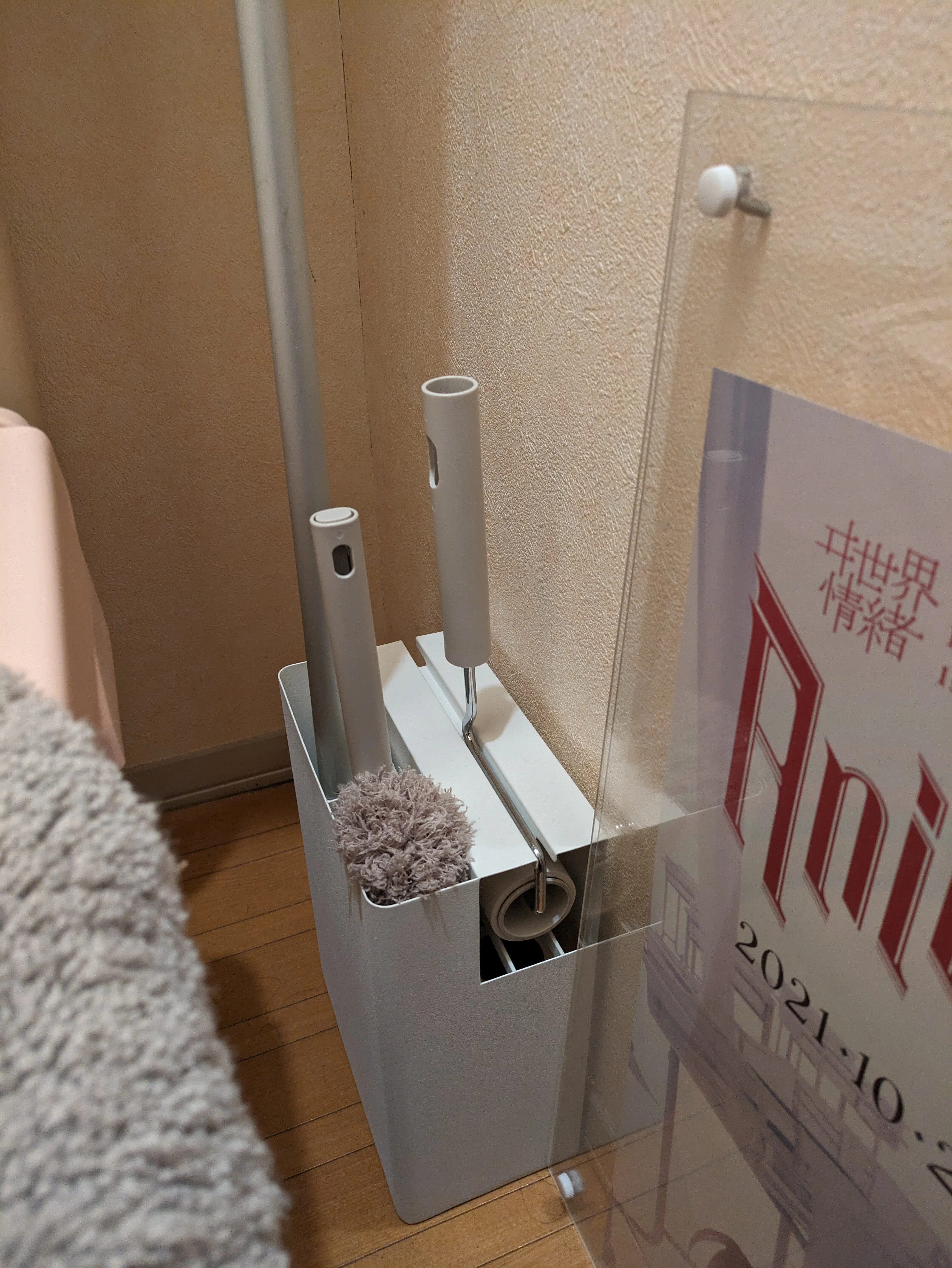 無印良品】「マイクロファイバーミニハンディモップ伸縮タイプ 長さ34